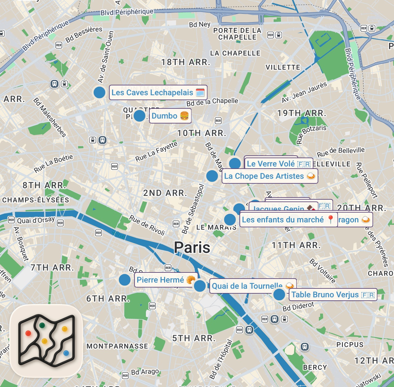 Map preview for FROM PARIS WITH LOVE PART DEUX: THE EXTENDED CUT