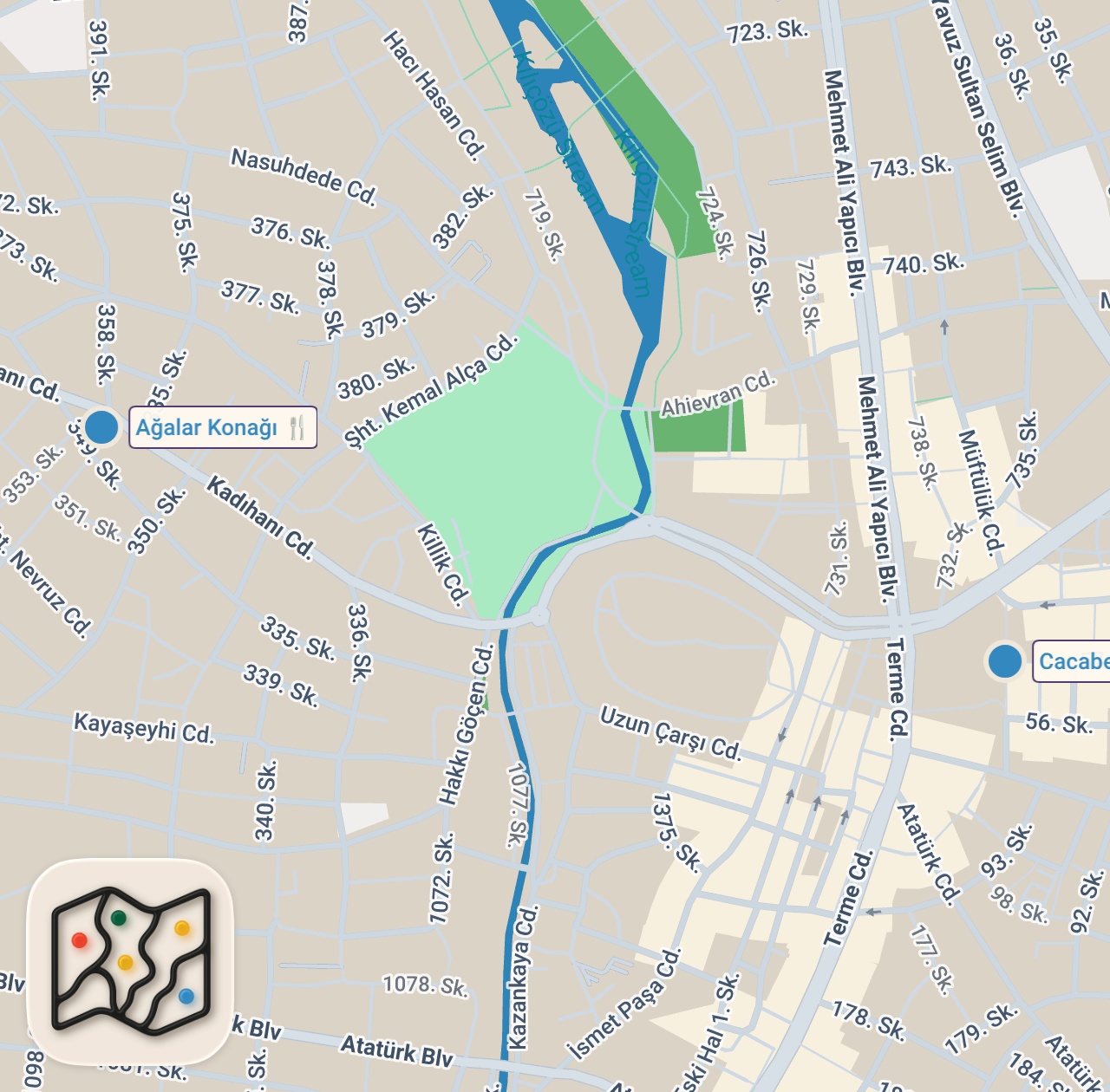 Map preview for Kırşehir Yemekleri Beklediğimden İyi Çıktı!