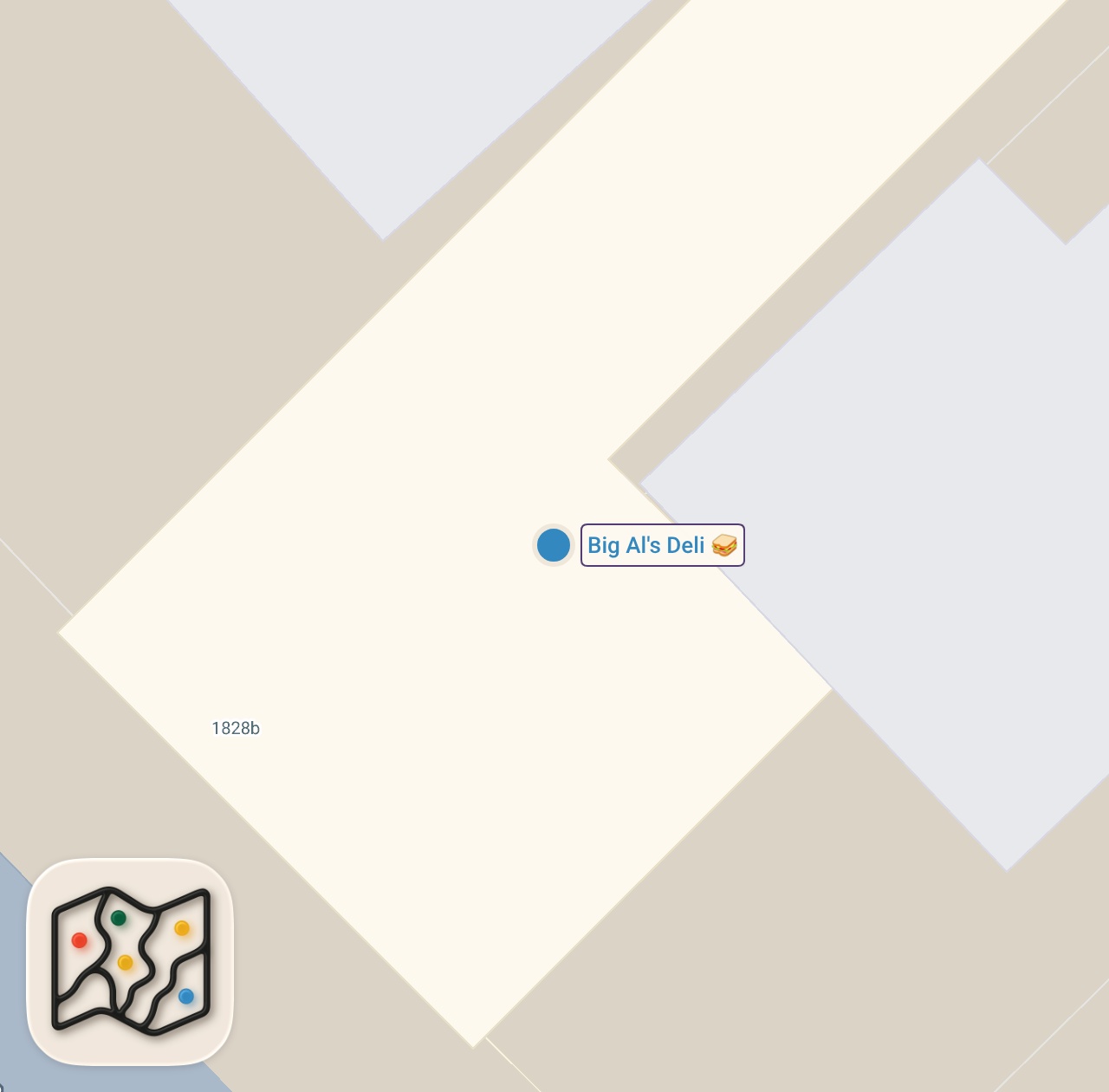 Map of 1 spots from Eating At The Most UNUSUAL Restaurant… *BREAKFAST* (THEY LIVE HERE)