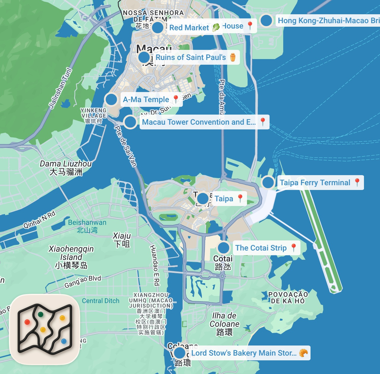 Map preview for I Visited the Most Advanced City in the World