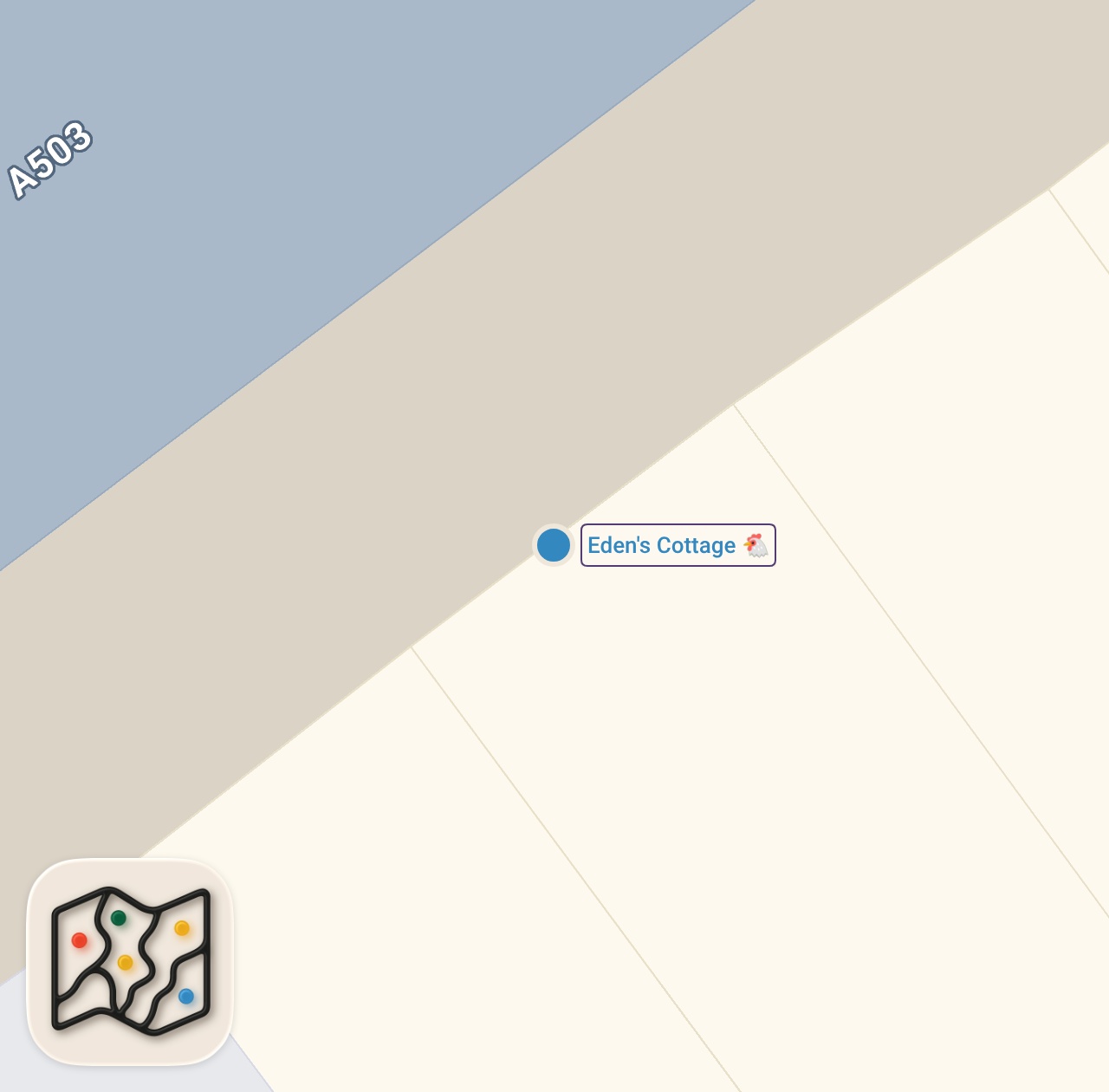 Map of 1 spots from $2 vs $200 Fried Chicken
