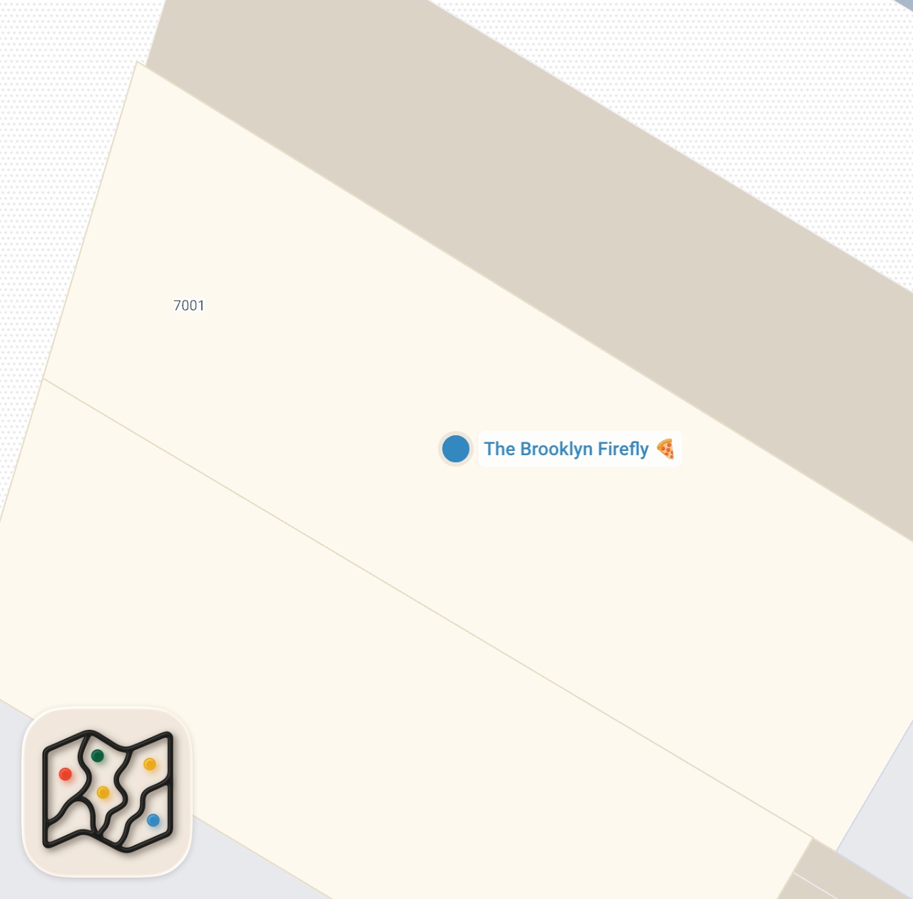 Map of 1 spots from Radioman Visits One of NYC's Oldest Pizzerias