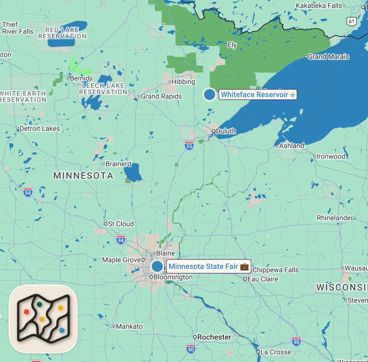 Map preview for The Minnesota Iceman, PROOF of the Terrifying ‘Rock Ape’ | In Search of Monsters | Travel Channel