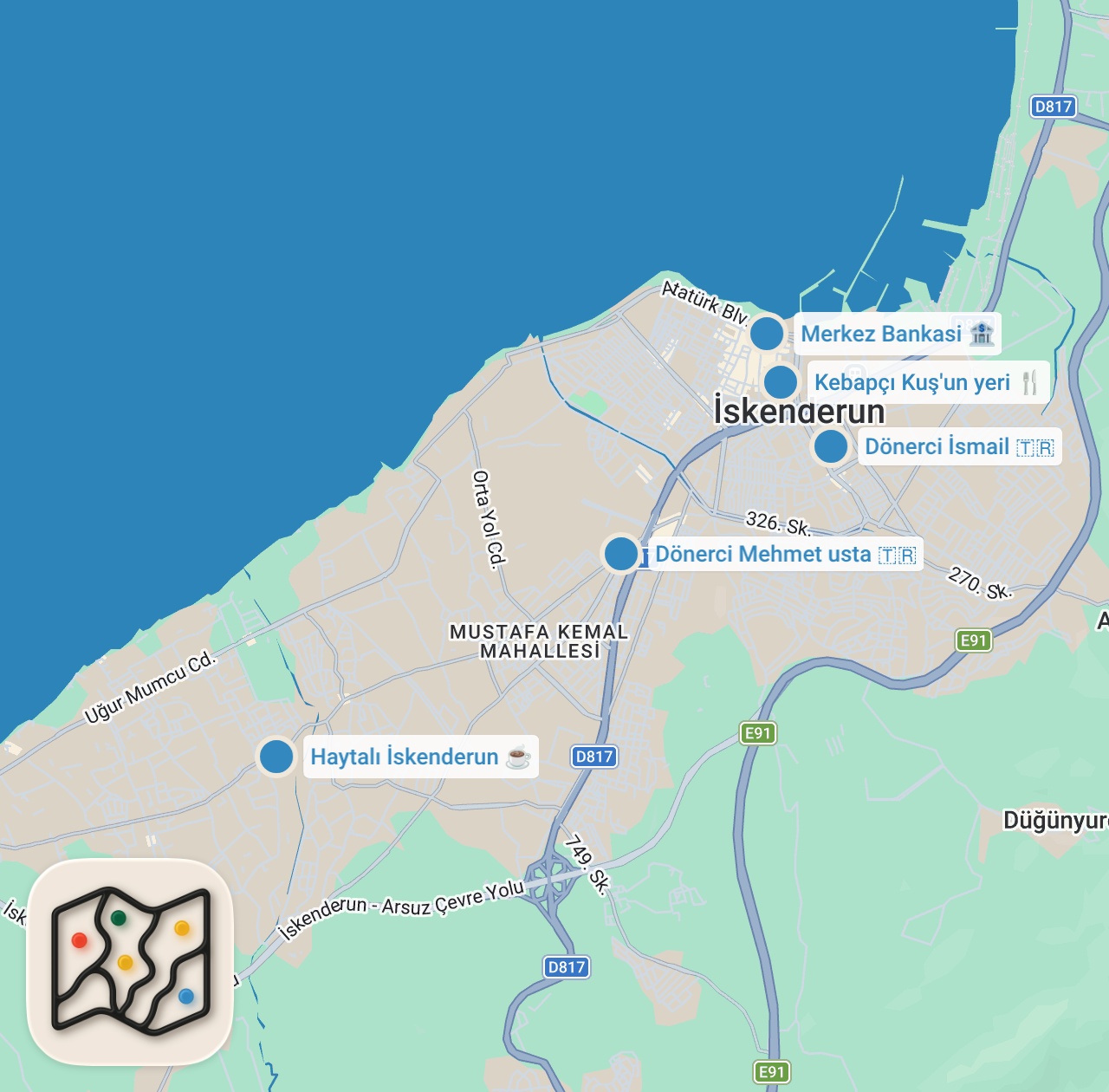 Map preview for 3 SAATTE 6000 TL SERİSİ @FIRATSOBUTAY