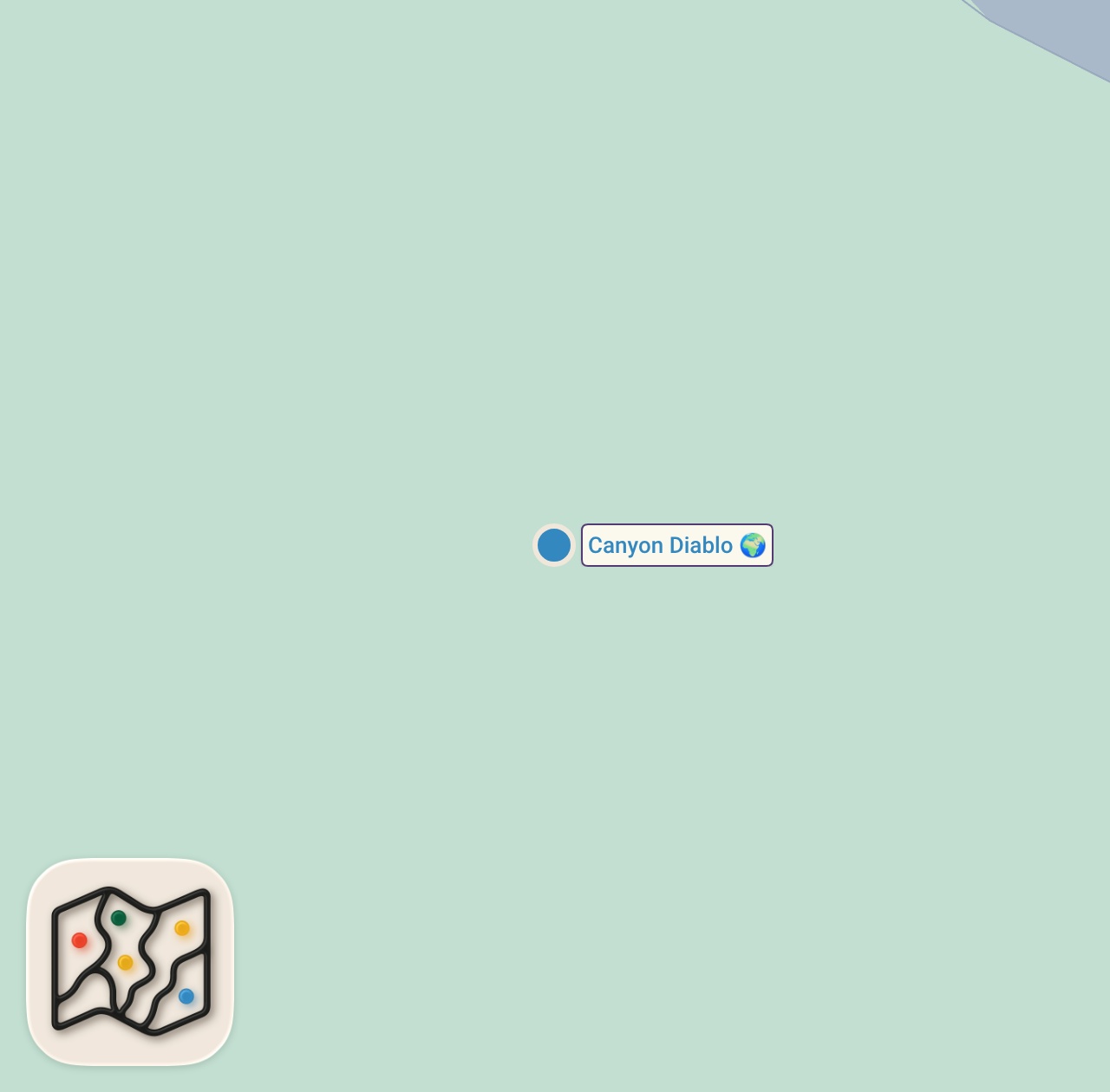 Map of 1 spots from Most ABANDONED Places in Arizona - Don't Go ALONE