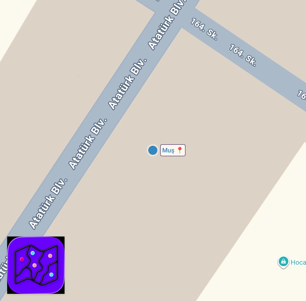 Map of 1 spots from Bu ne?