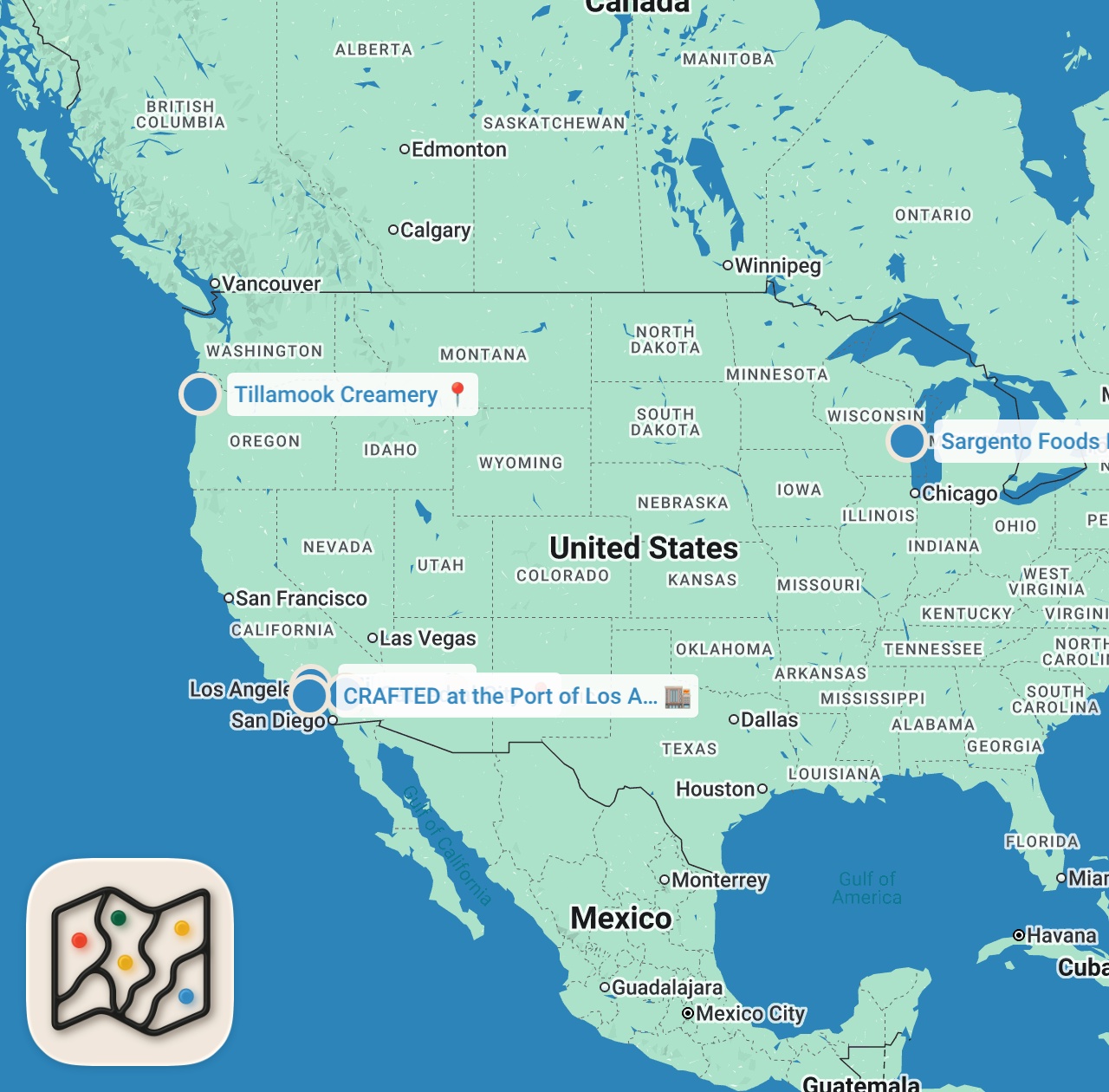 Map preview for US vs UK Cheese | Food Wars | Insider Food