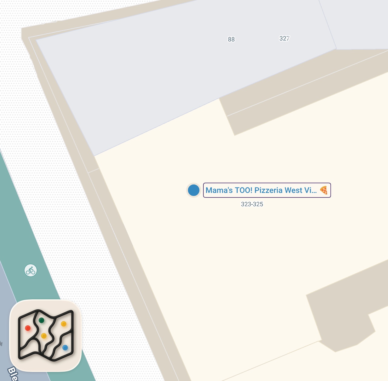 Map of 1 spots from Why a Pizzeria Is Making NYC’s Most Popular Chicken Sandwich — Most-Ordered