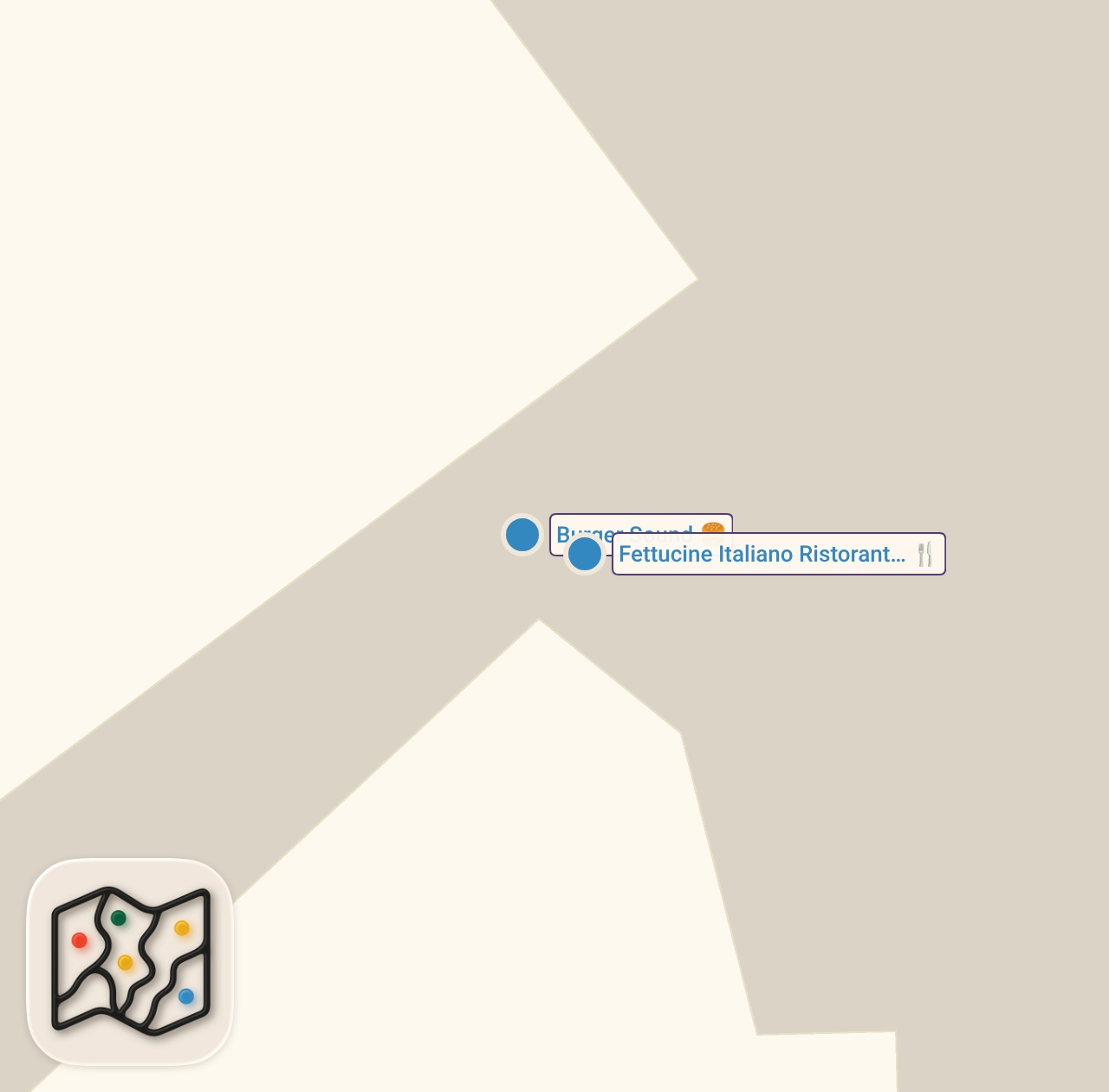Map preview for BUYUR SEN DE KONUK OL 😊 | BURGER SOUND ANTALYA