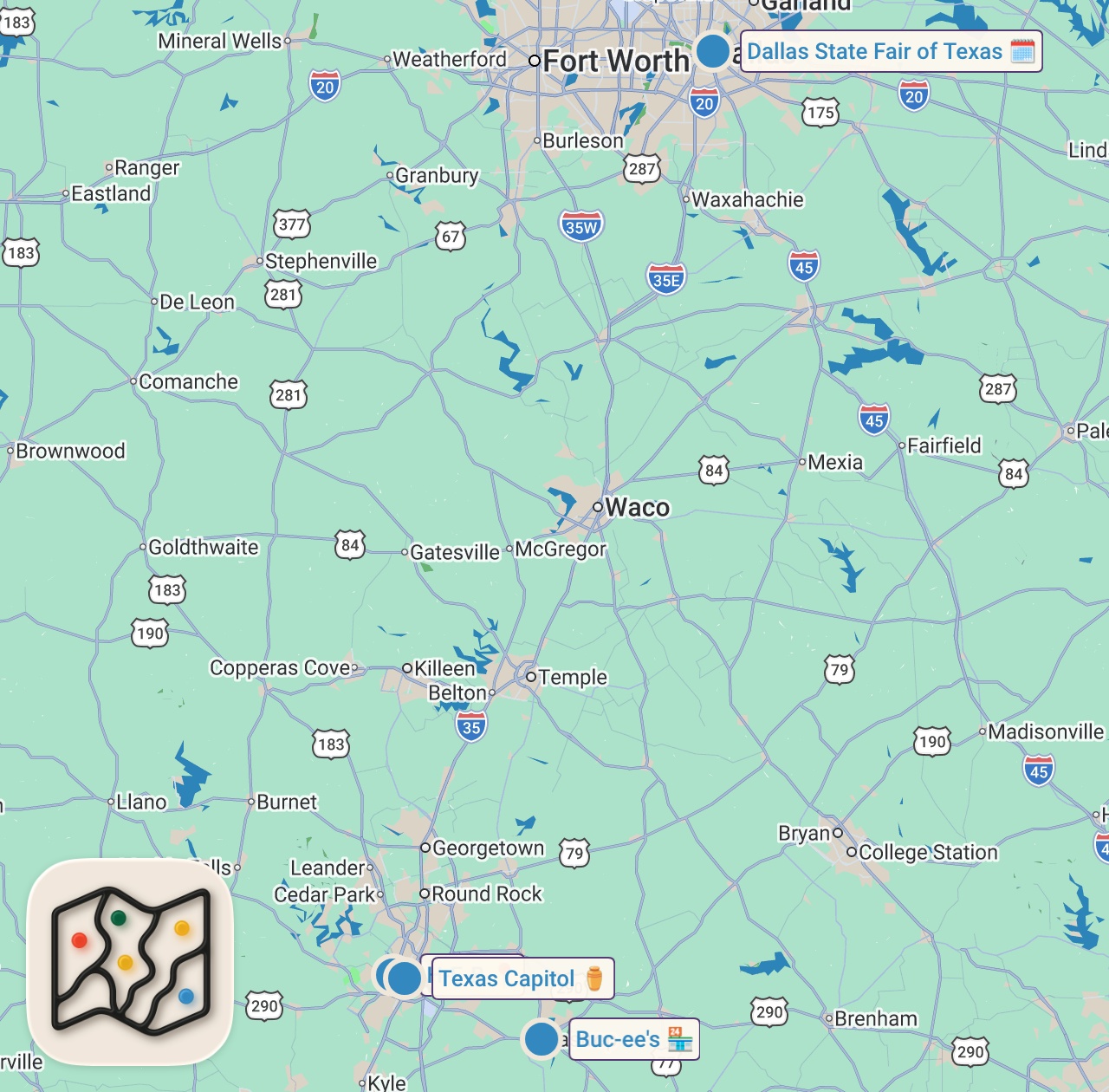 Map preview for European’s First Impressions of Texas (Culture Shock!)