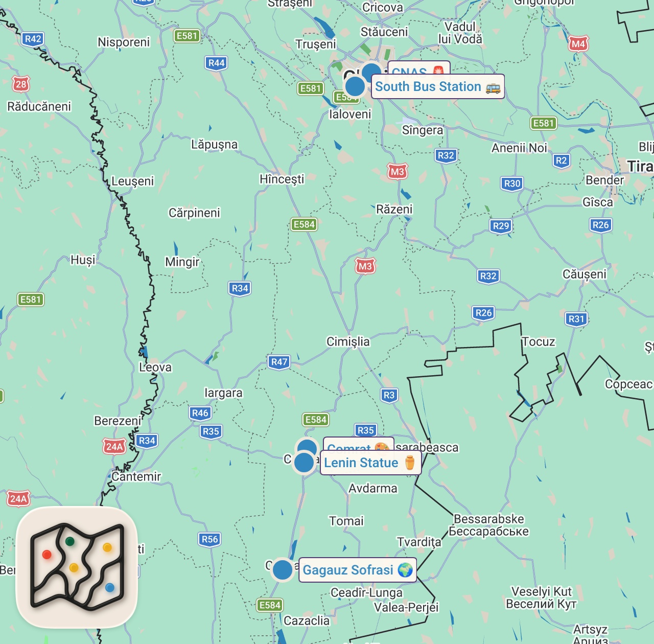 Map preview for Searching For Christian Turks In Europe - Inside Gagauzia, Moldova 🇲🇩