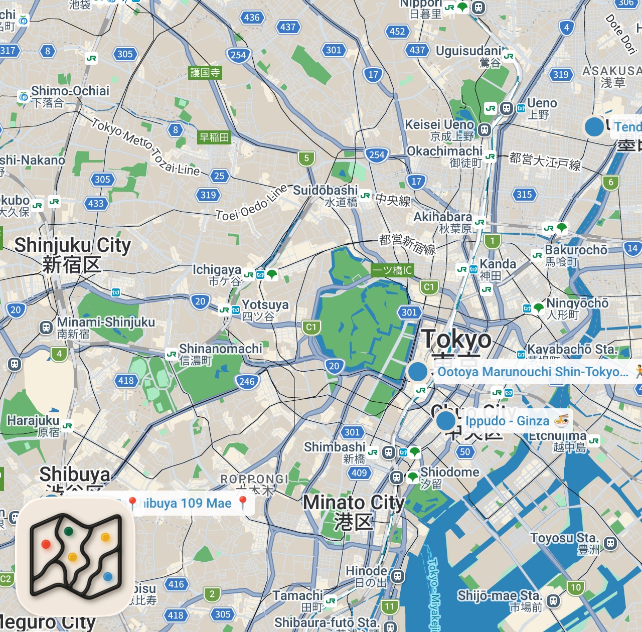 Map preview for I Tried Tokyo's CHEAPEST Restaurants 🇯🇵 5 Meals Under $10 | Budget Japan