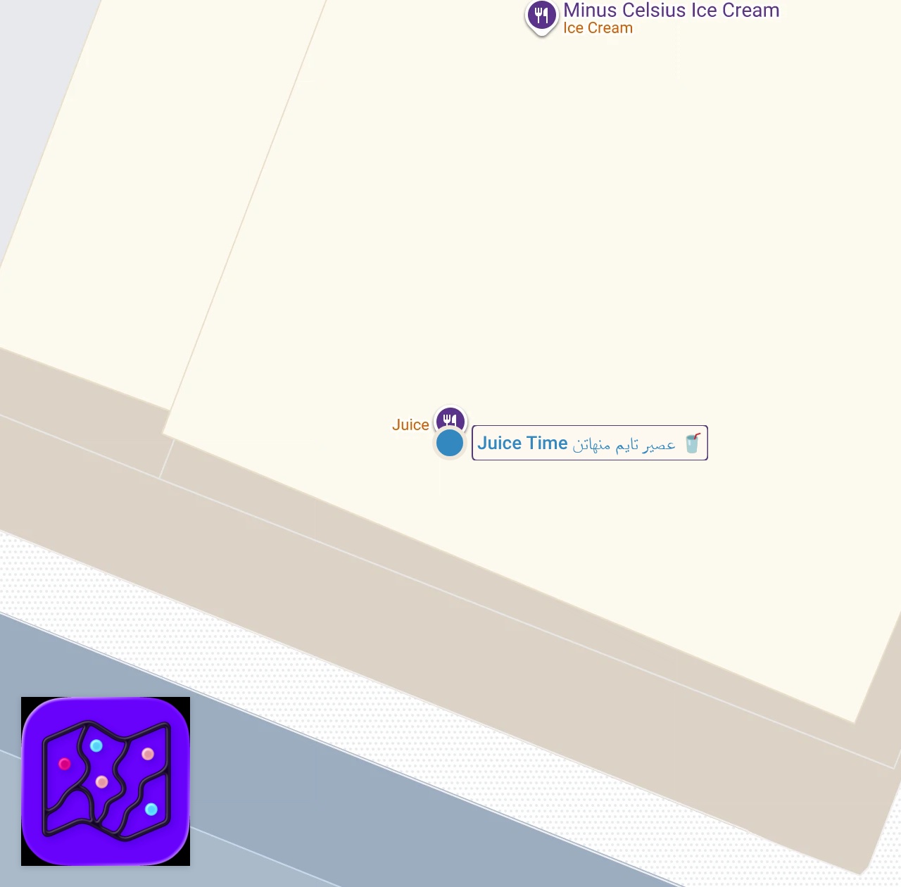 Map of 1 spots from SWEET TOOTH HEAVEN at Juice Time in Manhattan's Chinatown!🍰🔥🍫_Devour Power Official 