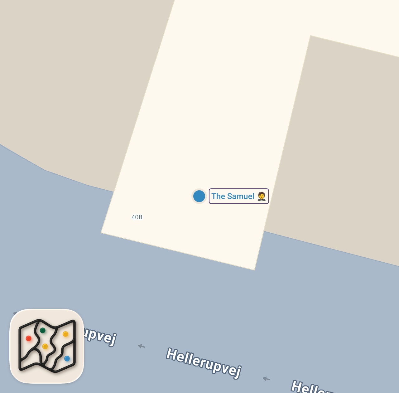 Map preview for 1 MICHELIN STAR | The Samuel, Copenhagen