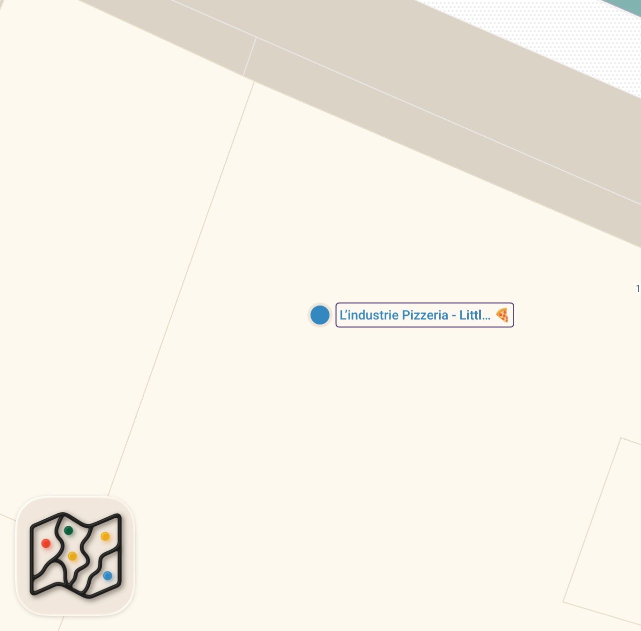 Map of 1 spots from FINDING THE BEST PIZZA IN NYC #shorts