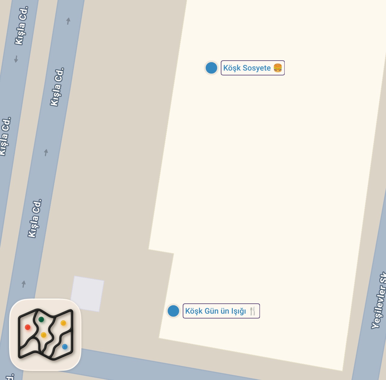 Map of 2 spots from KAYSERİ’DE ÖĞRENCİLERLE AVM’Yİ KAPATTIK!!!