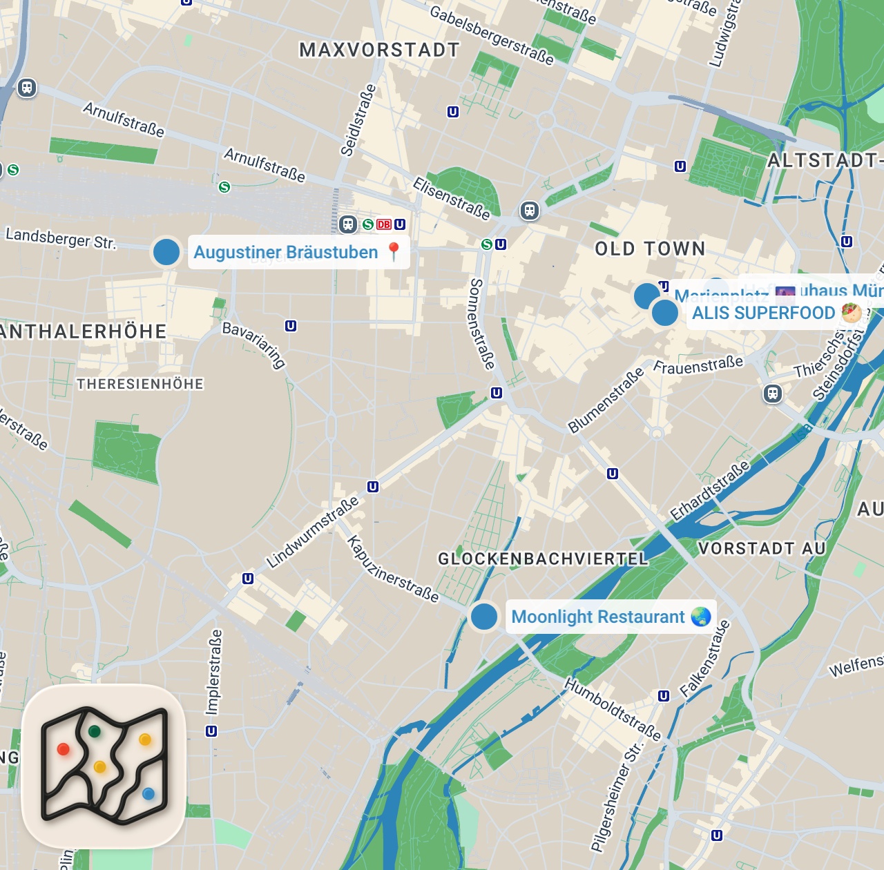 Map preview for Top 15 German Foods You Must Try In MUNICH!