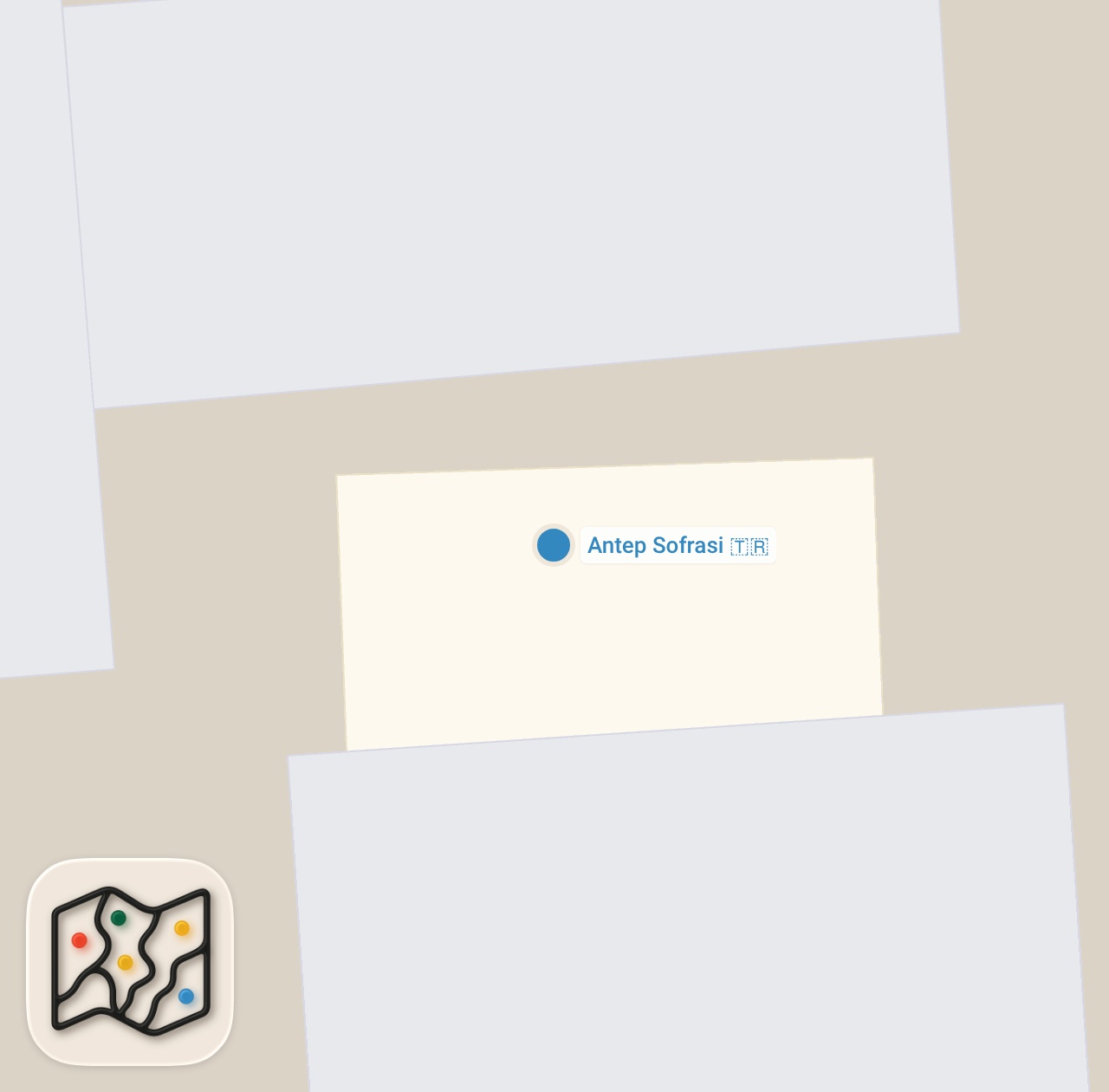 Map preview for Avrupa'nın Antep’i Sokak Lezzetleri