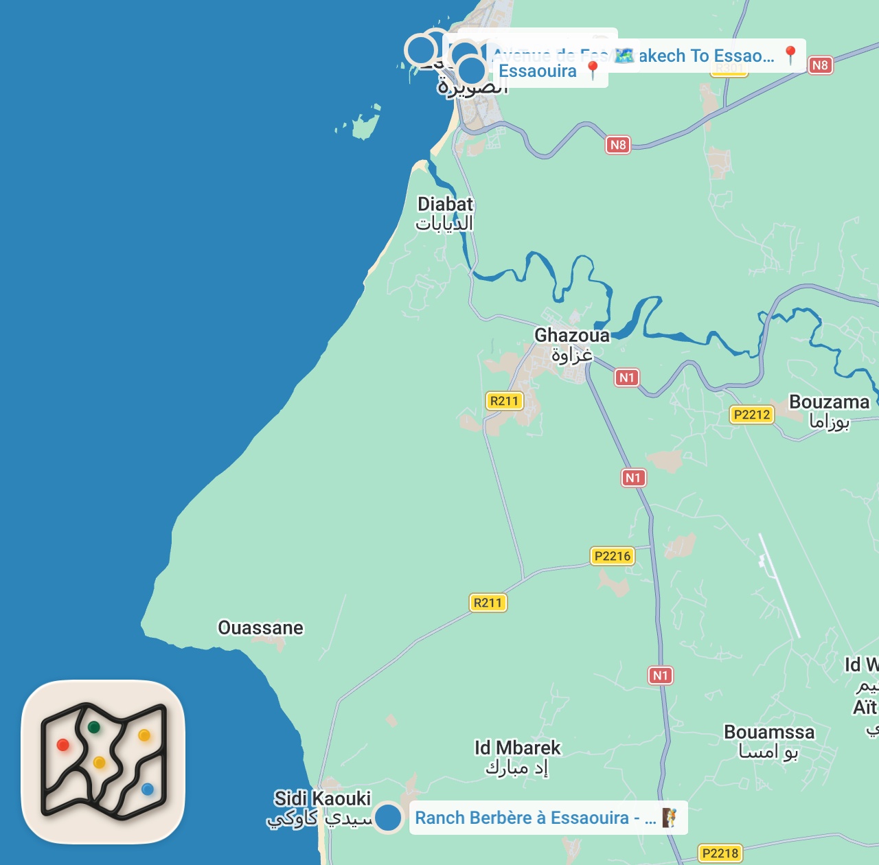 Map preview for I Never Expected Morocco To Look Like This - The First Impressions Of Casablanca 🇲🇦