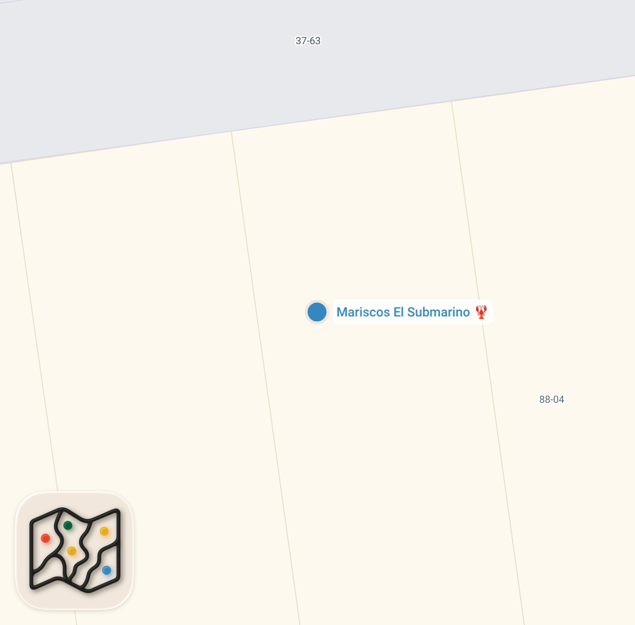 Map preview for I've been ordering wrong at my favorite NYC restaurant this whole time