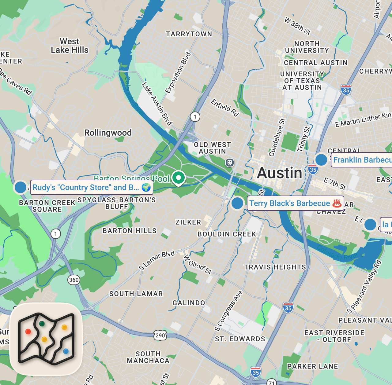 Map preview for POST-WORKOUT TEXAN-EGYPTIAN BARBECUE W/ @joerogan  PART 2 | FTD