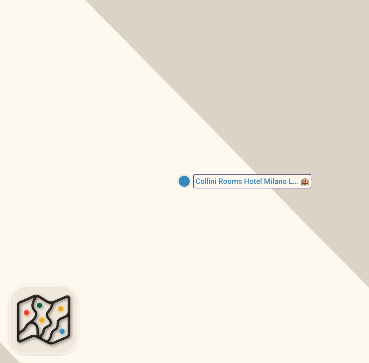 Map preview for Staying At The MOST UNUSUAL Hotel in Italy
