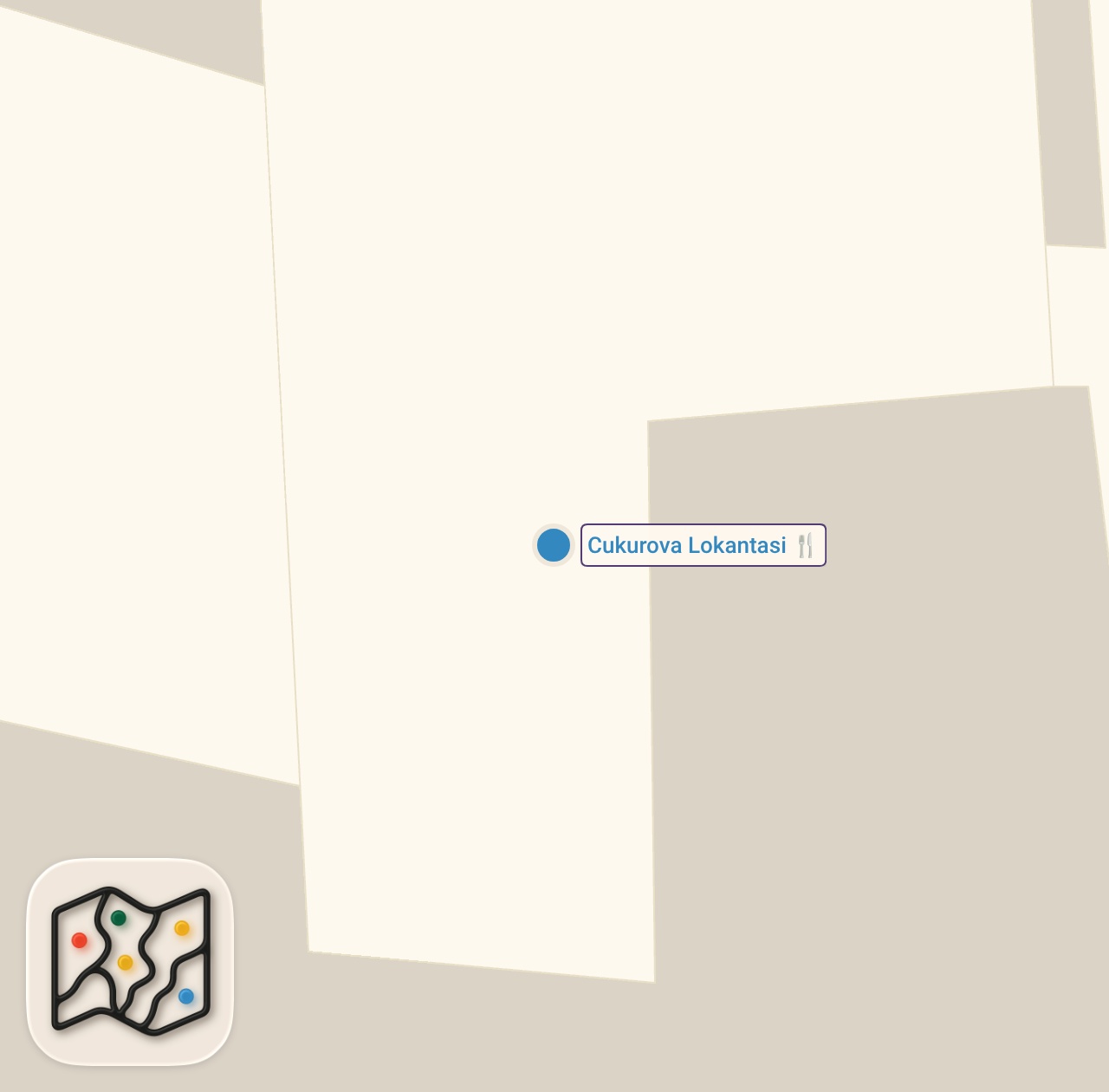 Map of 1 spots from Türkiye’nin en uygun esnaf lokantası Çukurova lokantası büyük saat civarı Adana.￼ #reklam #food
