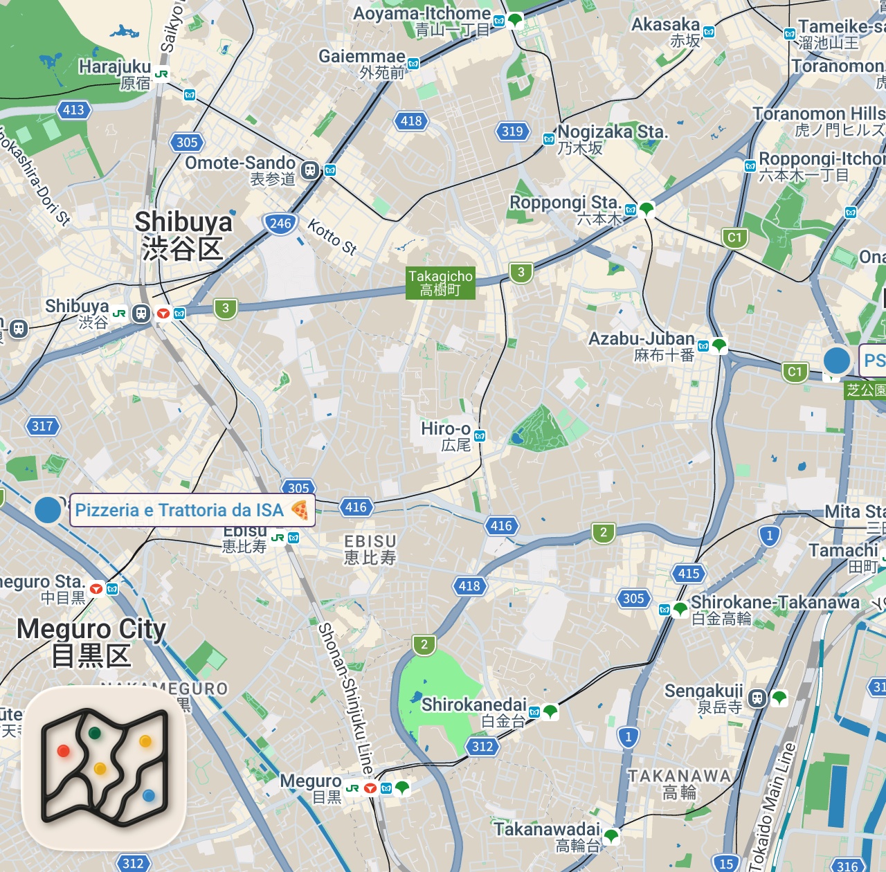 Map preview for World's BEST Pizza is in Tokyo Japan?! ULTIMATE Tokyo Pizza Tour