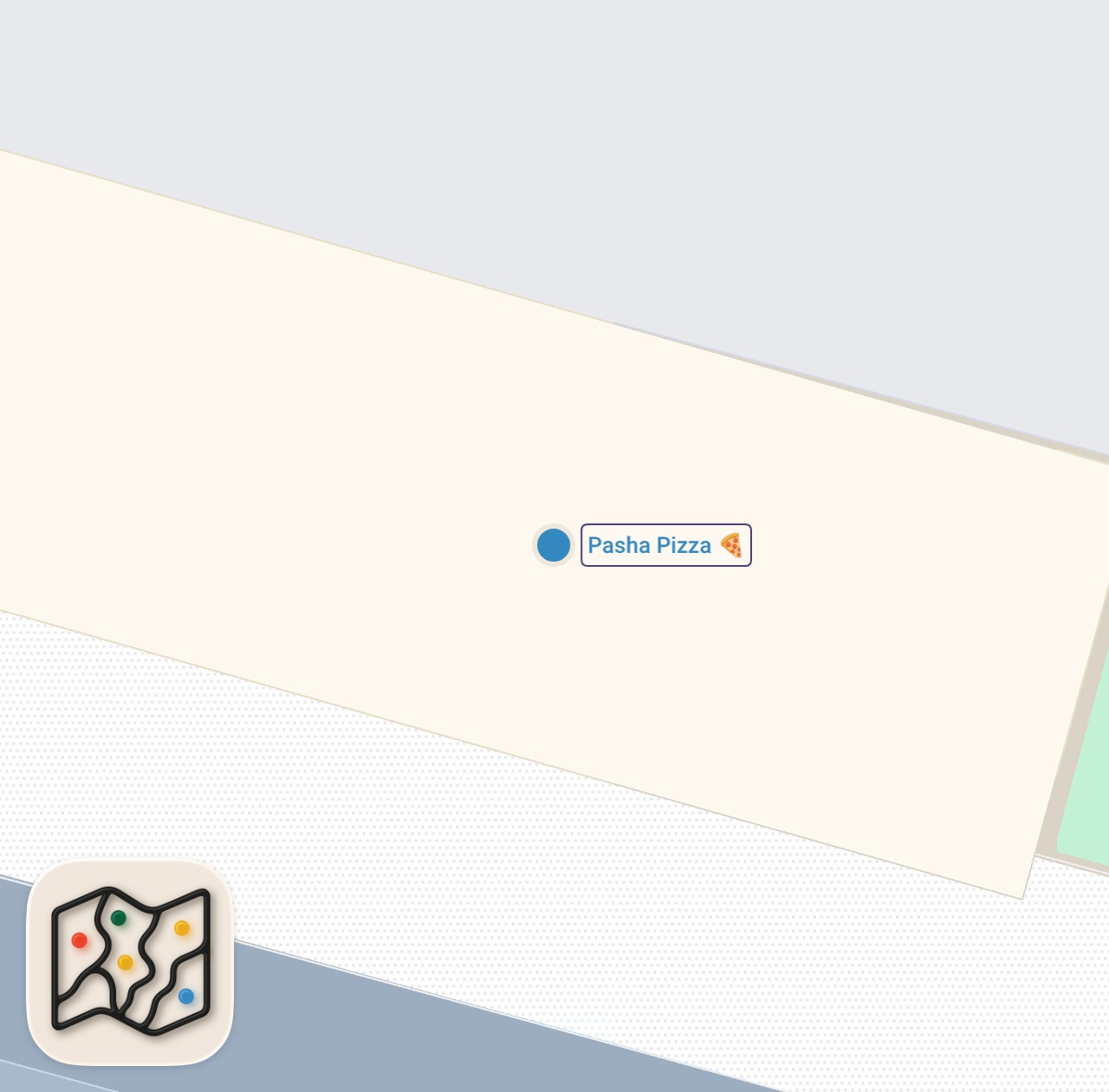 Map of 1 spots from Eating at SECRET Cannabis Restaurant in New York...