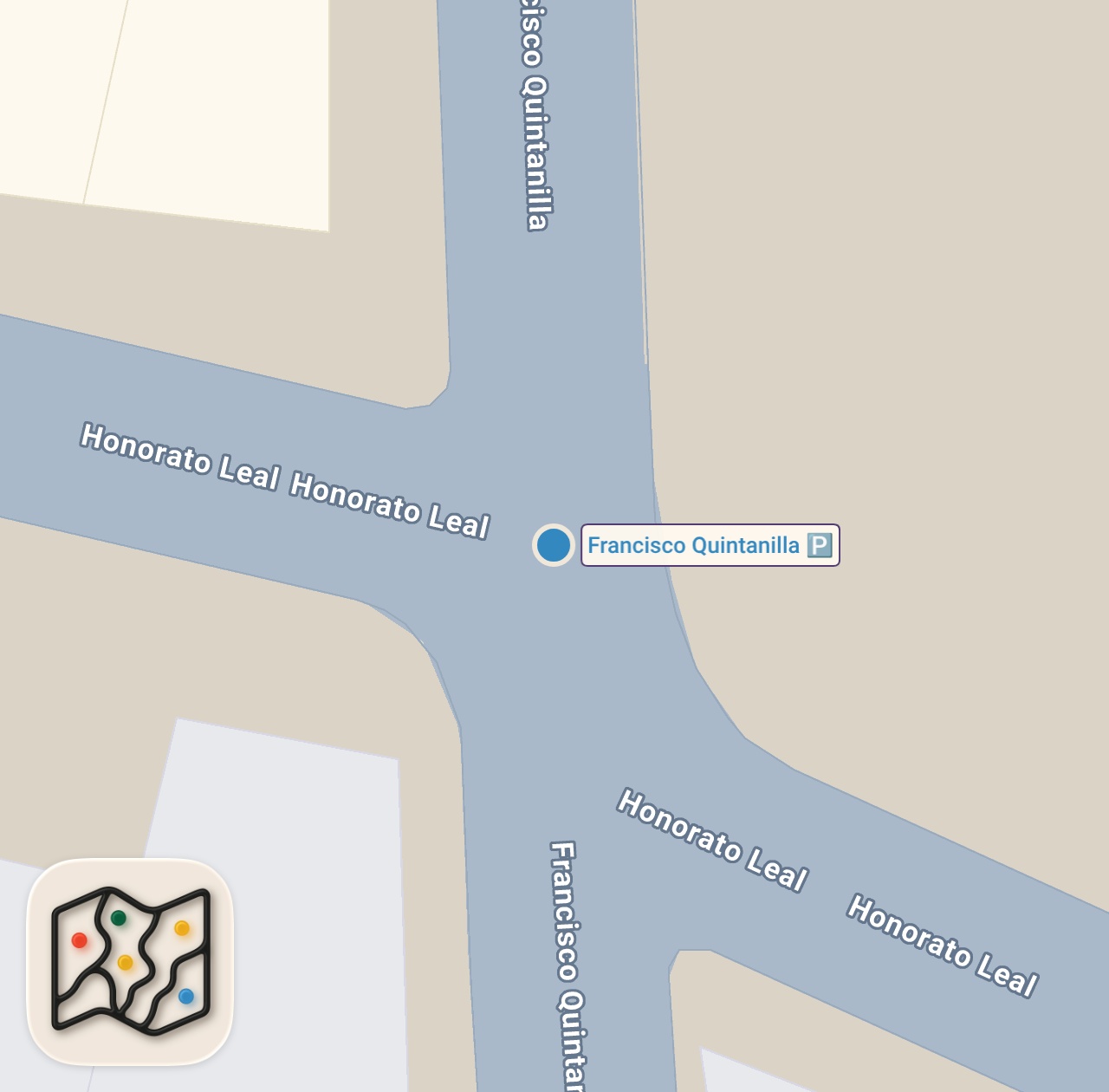 Map preview for 9th BEST RESTAURANT in THE WORLD | Quintonil, Mexico City