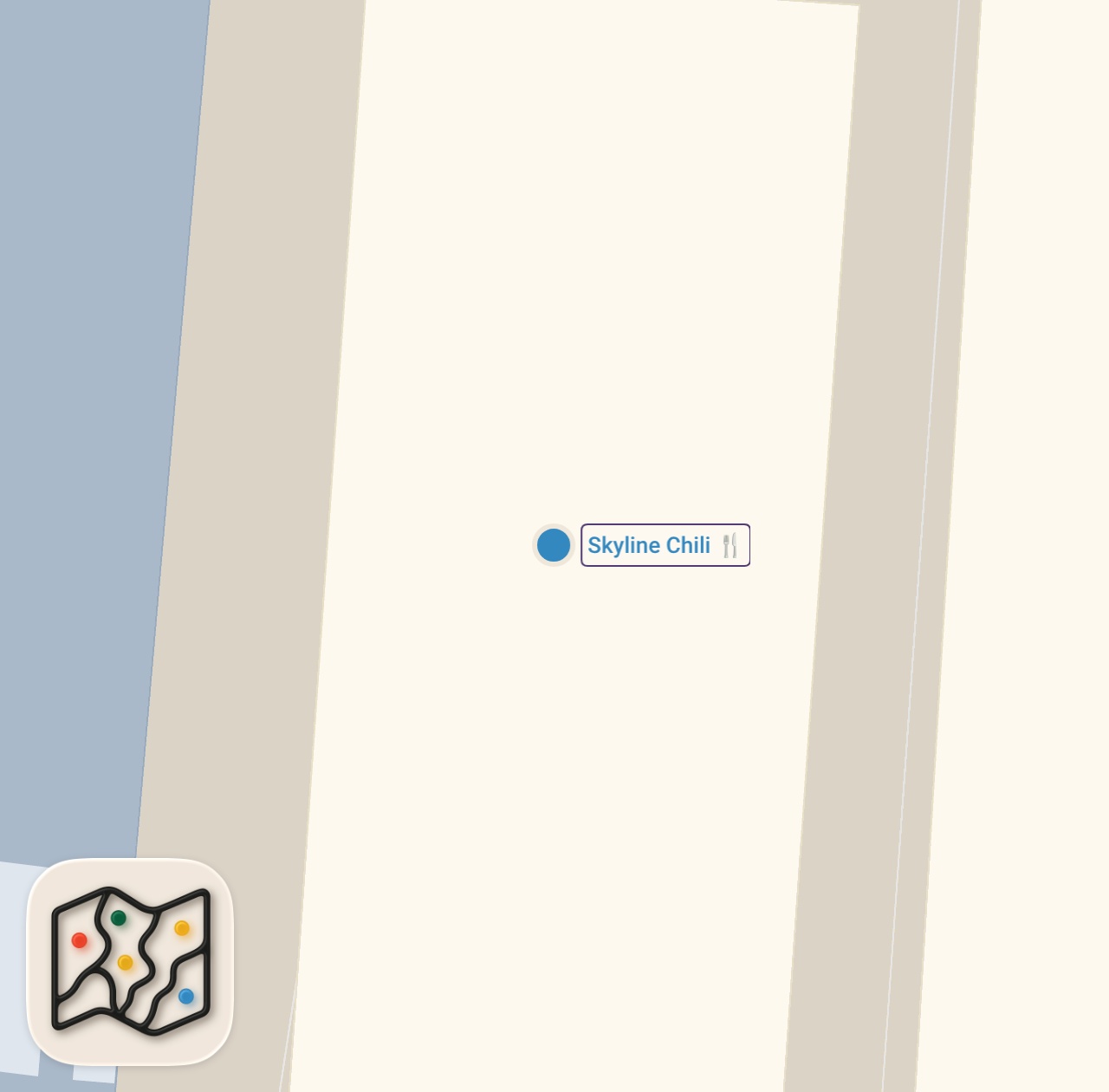 Map of 1 spots from I Tried Skyline Chili for the FIRST TIME… Cincinnati, Explain This!