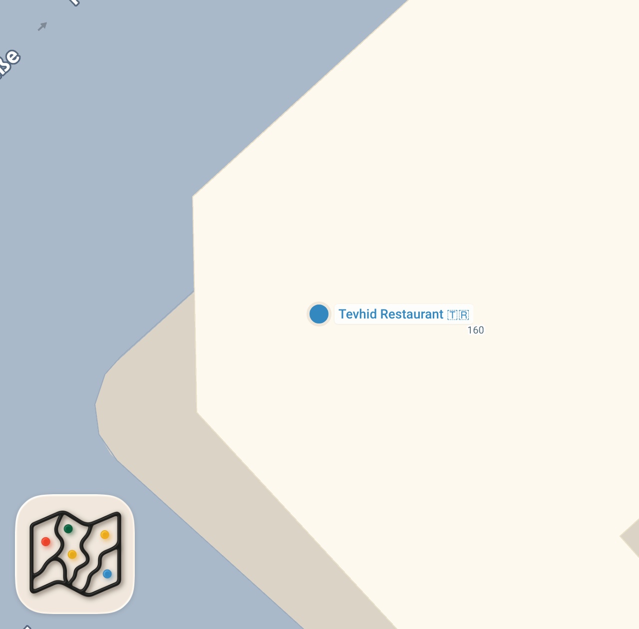 Map preview for Tevhid Restaurant - Stuttgart📍