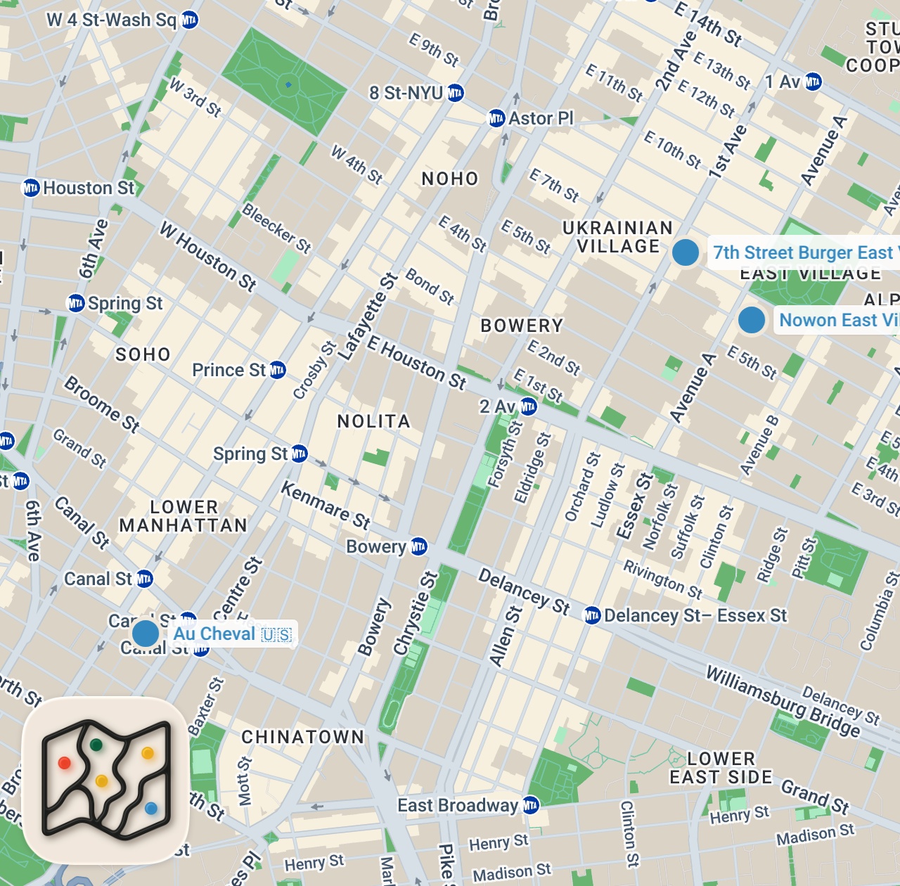 Map preview for Ist 7th Street Burger wirklich einer der besten Burger der Welt?