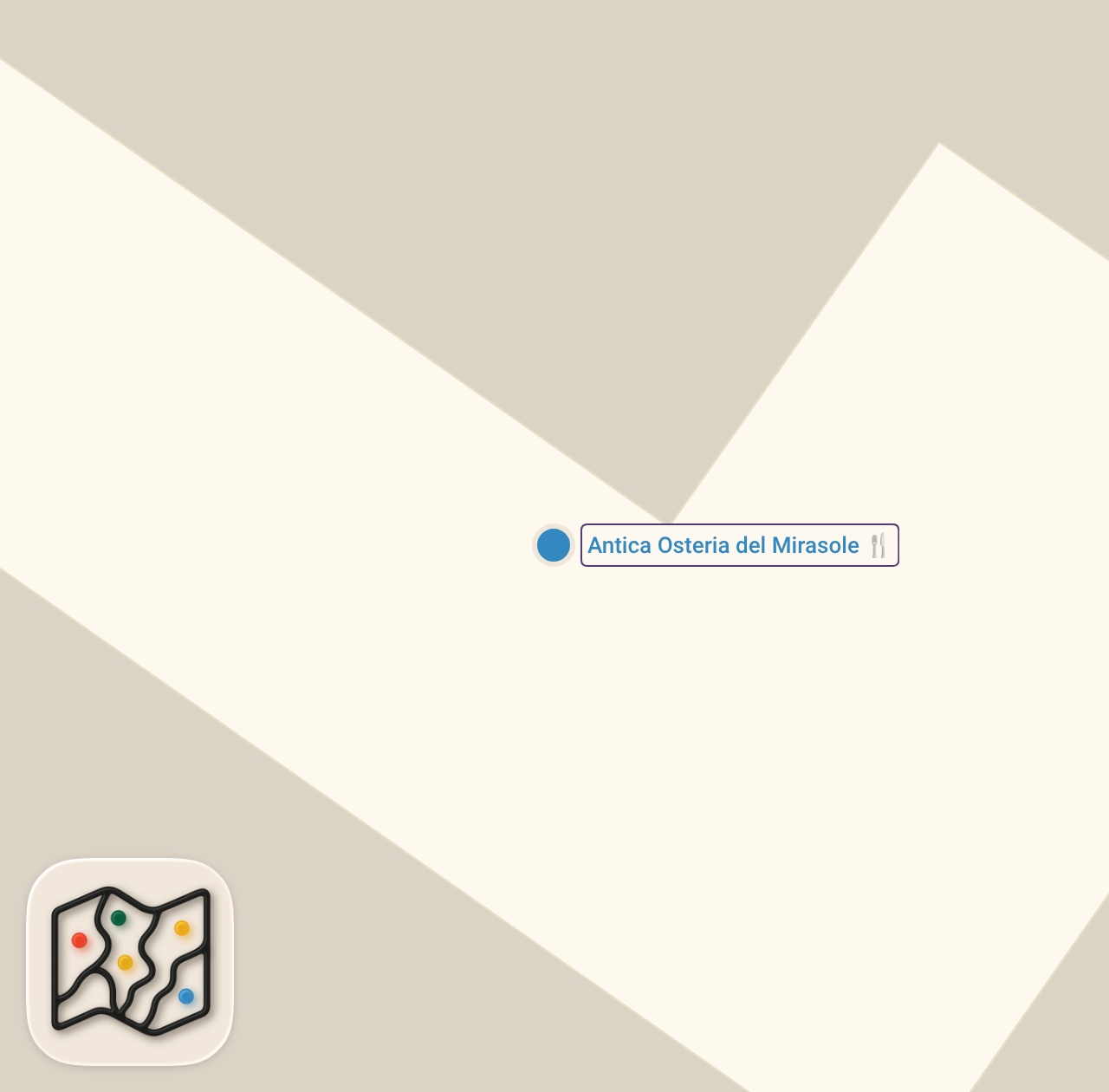 Map of 1 spots from Mangio nella TRATTORIA MIGLIORE d'ITALIA a Bologna con @gianlucabianchicibo