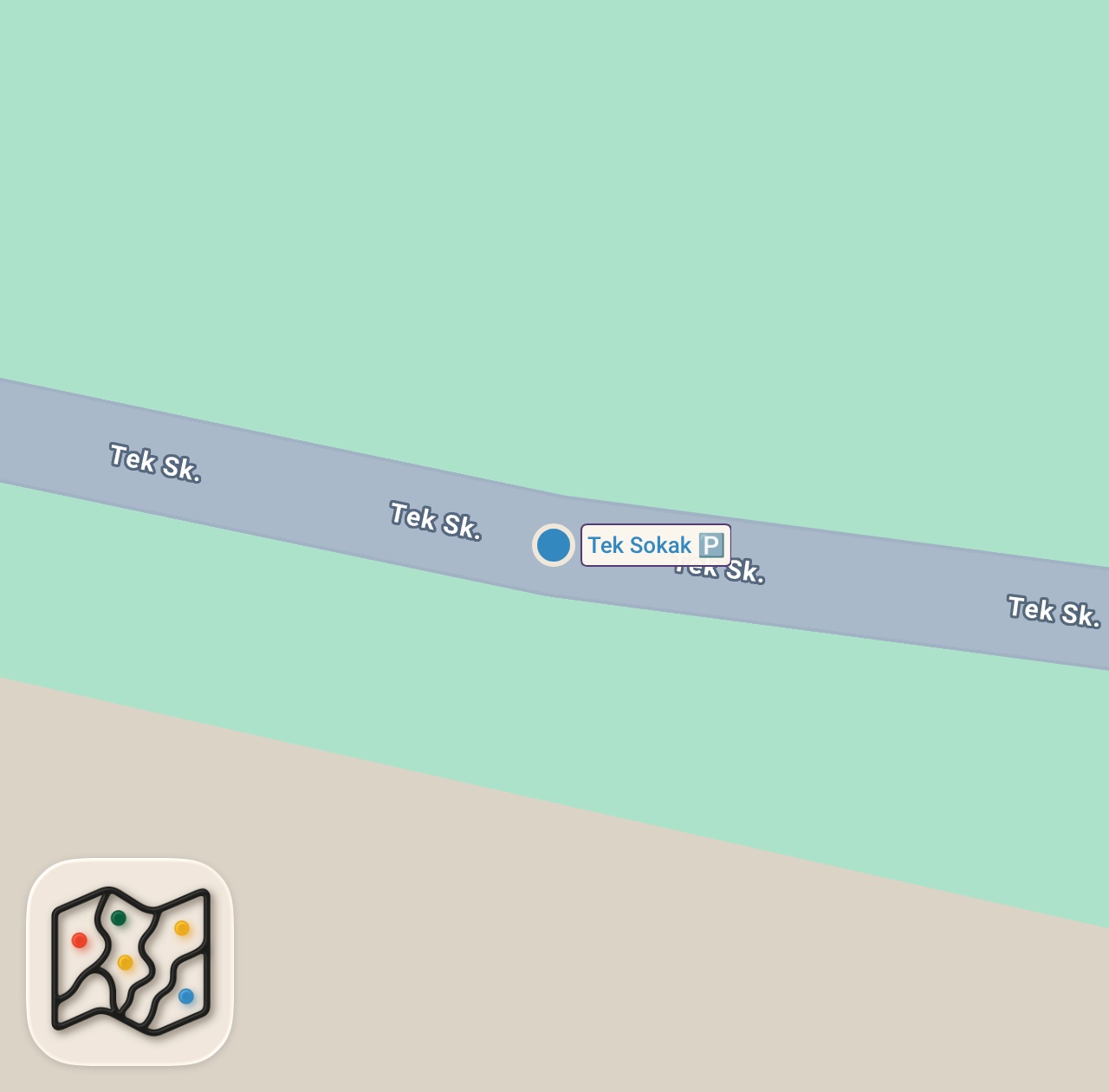 Map preview for 1 LİRAYA BURGER SATIYOR YIL 2022 | BAYTAR STEAKHOUSE