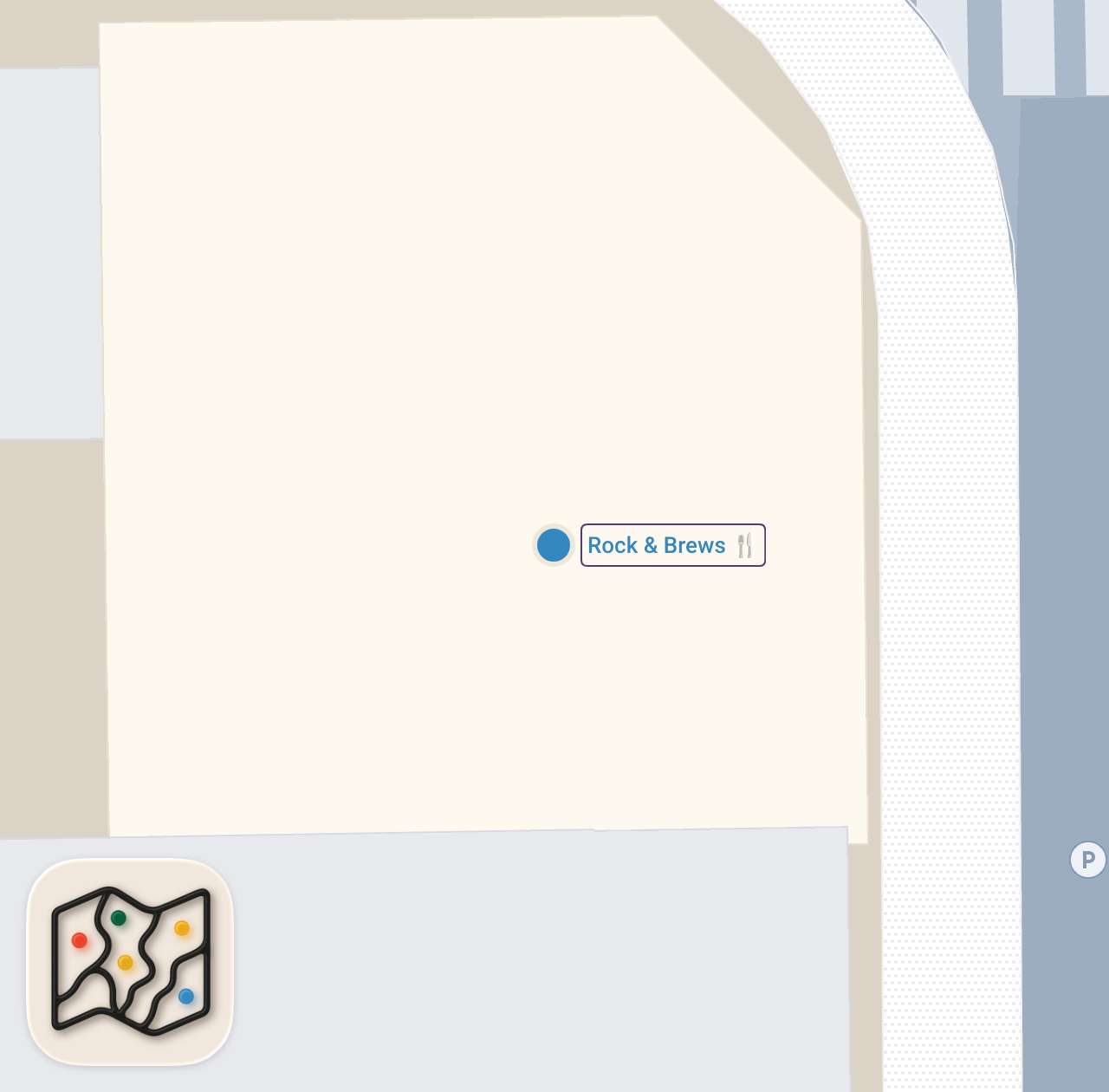 Map of 1 spots from Eating at Gene Simmons ROCK & ROLL Restaurant...(Honest Opinion)