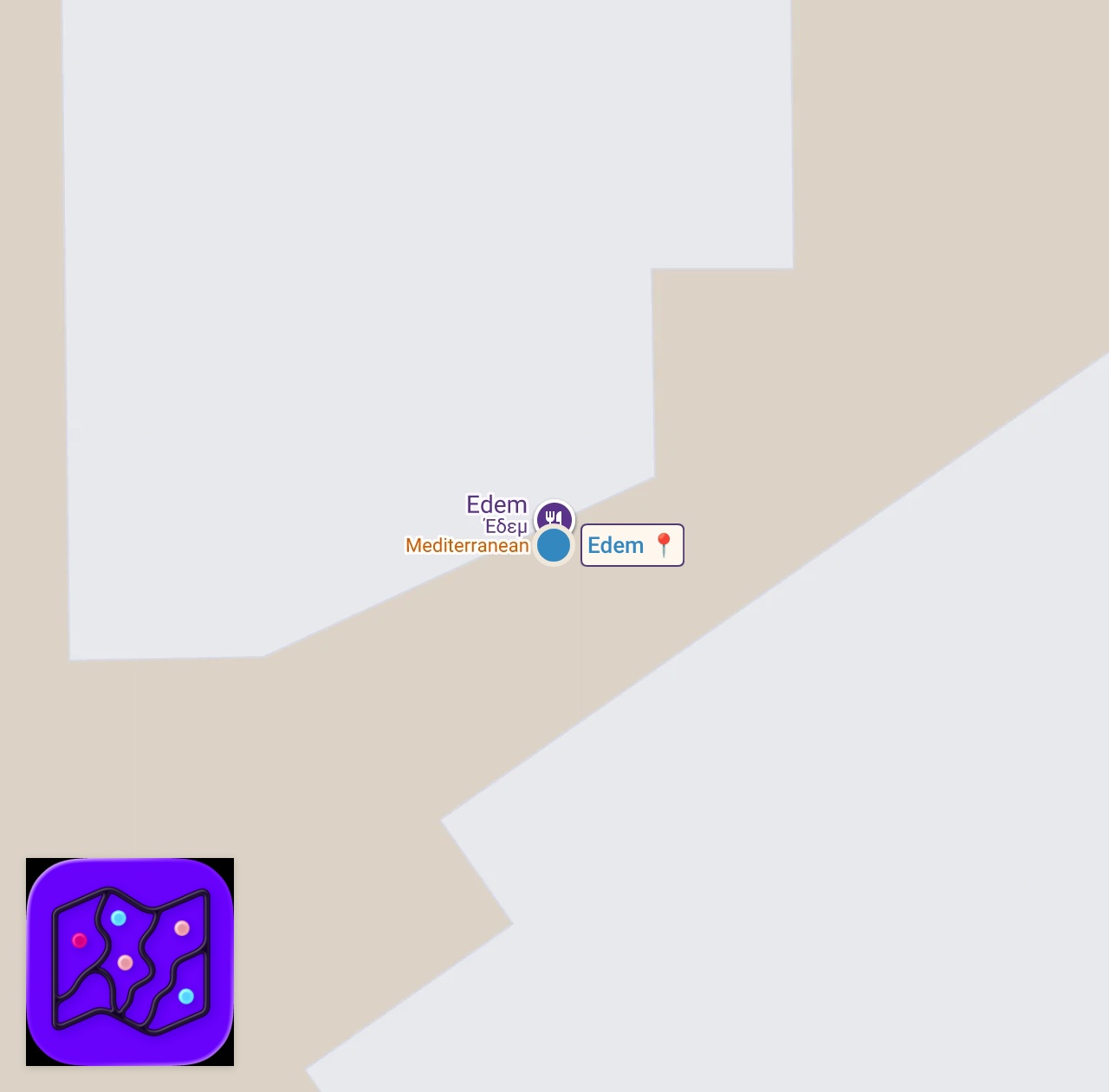 Map of 1 spots from Atina'da Enfes Bir Akşam Yemeği! #ayaküstülezzetler #short #shorts