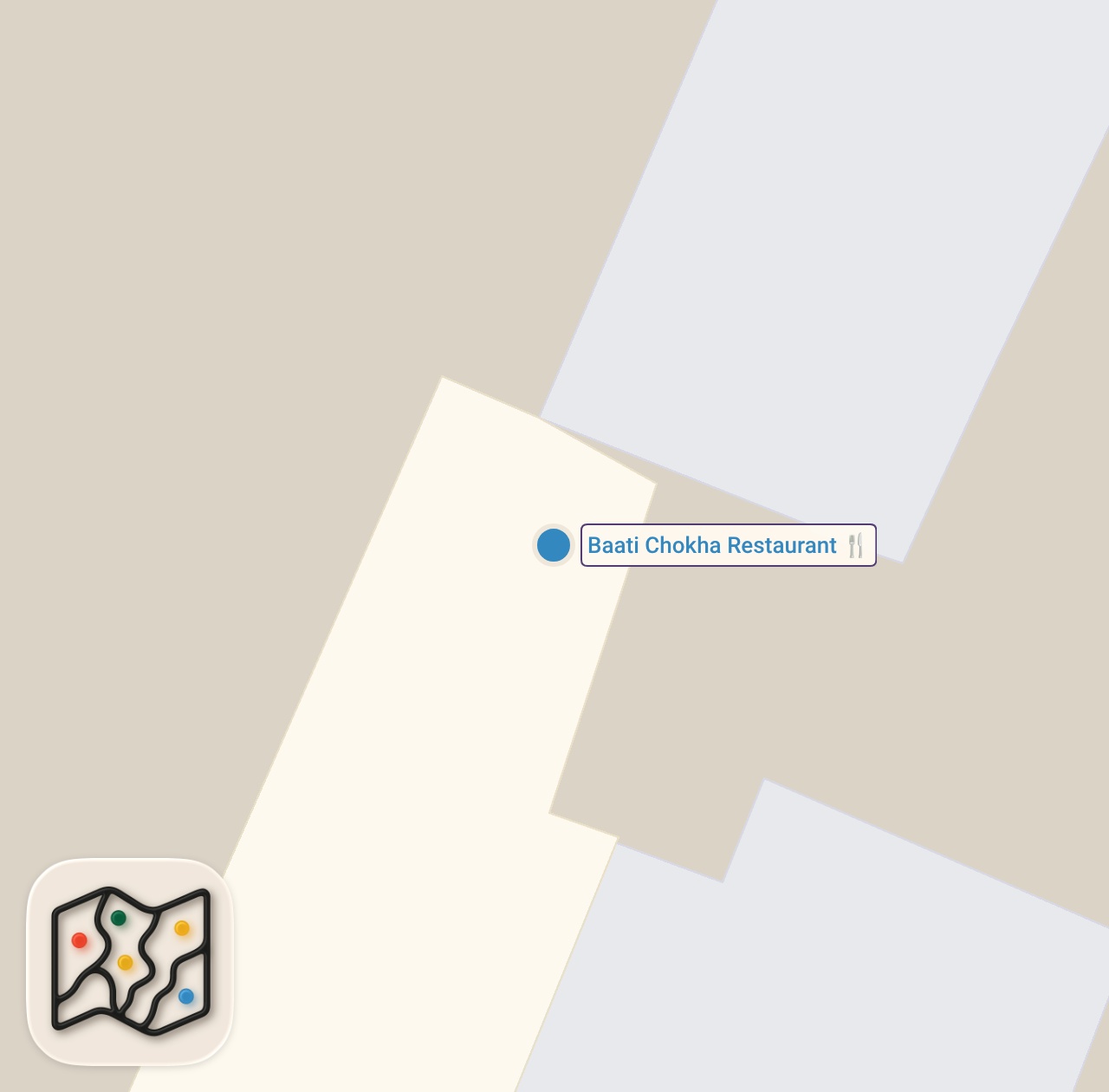 Map preview for NEXT LEVEL Vegetarian Food in VARANASI - Indian Street Food tour of Banaras, India