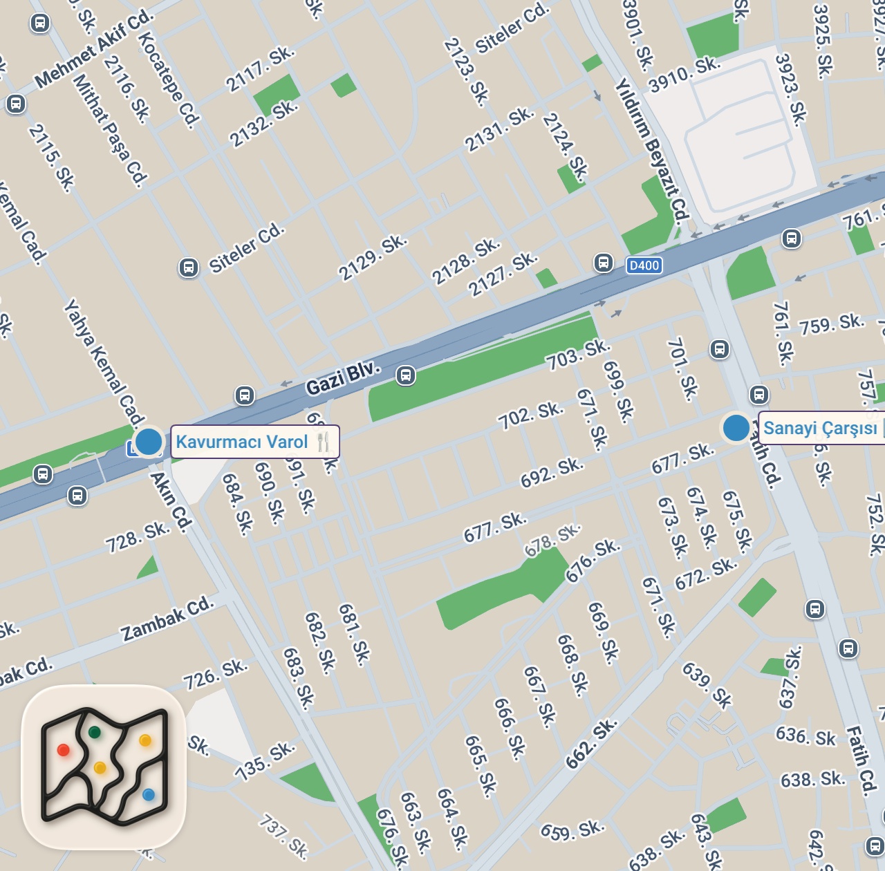 Map of 2 spots from 149,90 😊 BUNDAN UCUZU VAR Mİ? #shorts #kavurma #yemek