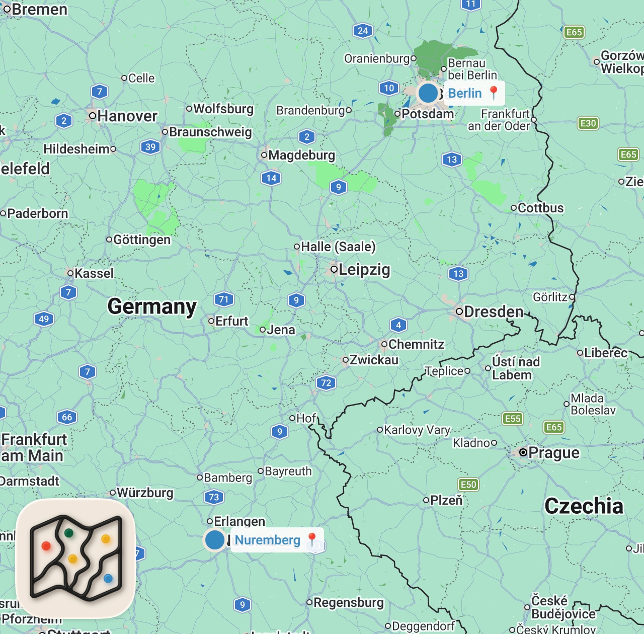 Map preview for Incredible Top 10 Most Popular Germany Foods || Traditional Germany Foods || Germany Street Foods