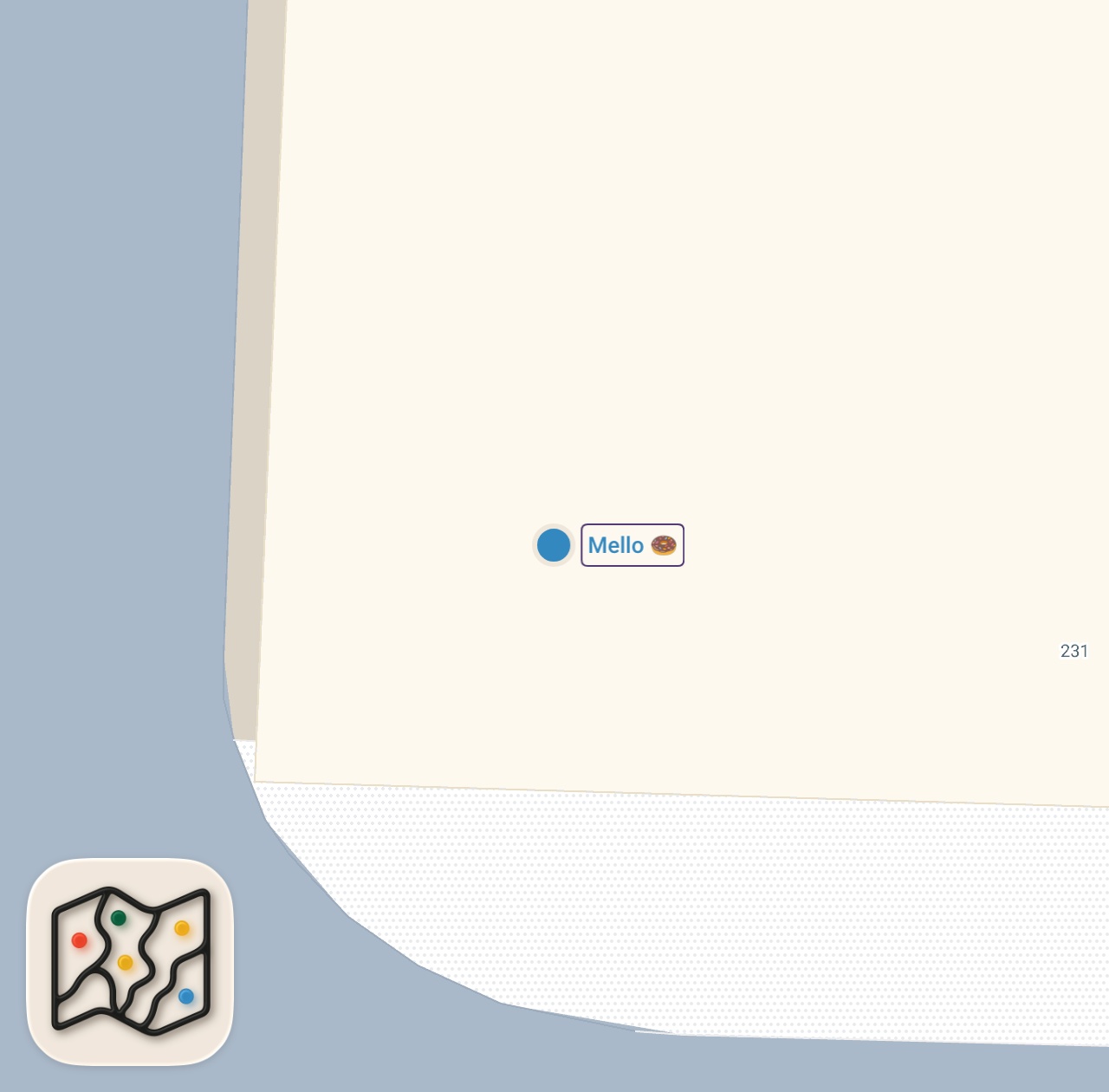 Map of 1 spots from Trying the Viral Marshmallow Hot Chocolate at Mello 🤯