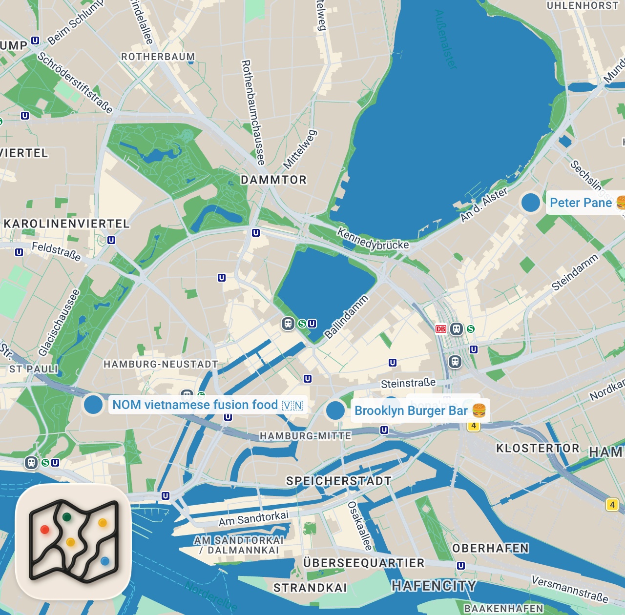 Map preview for EN İYİ HAMBURGERLER (10 farklı hamburgerle eşsiz bir lezzet rehberi) - Ayaküstü Lezzetler