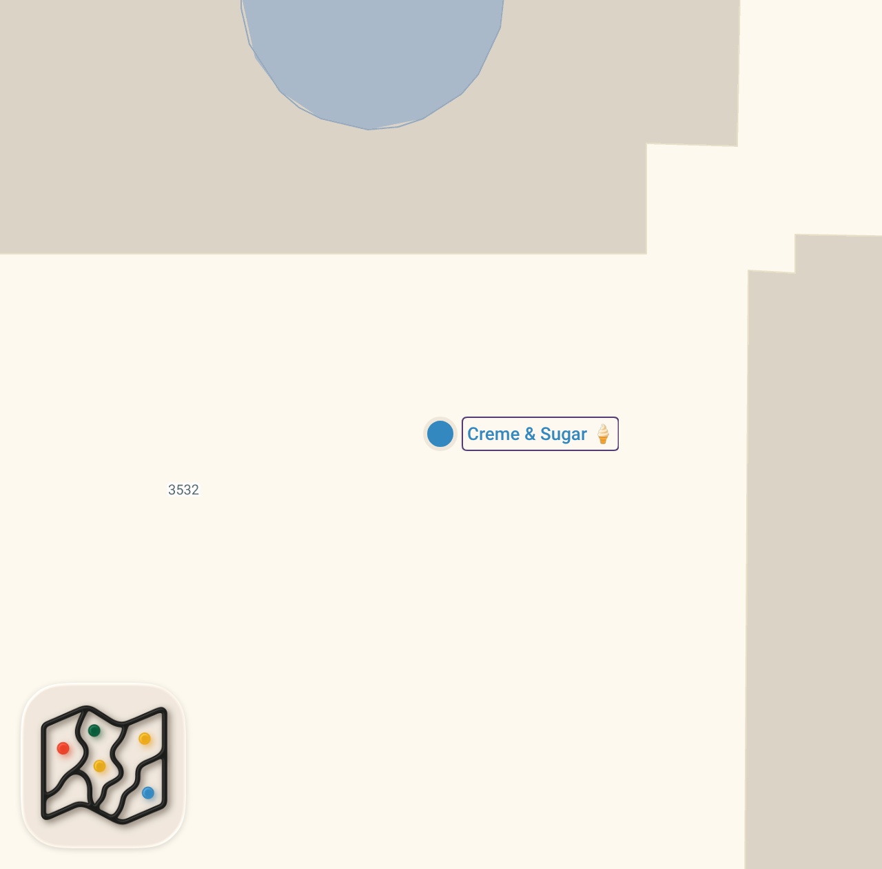Map of 1 spots from THE REAL UNICORN MILKSHAKE | THE TASTE TEST