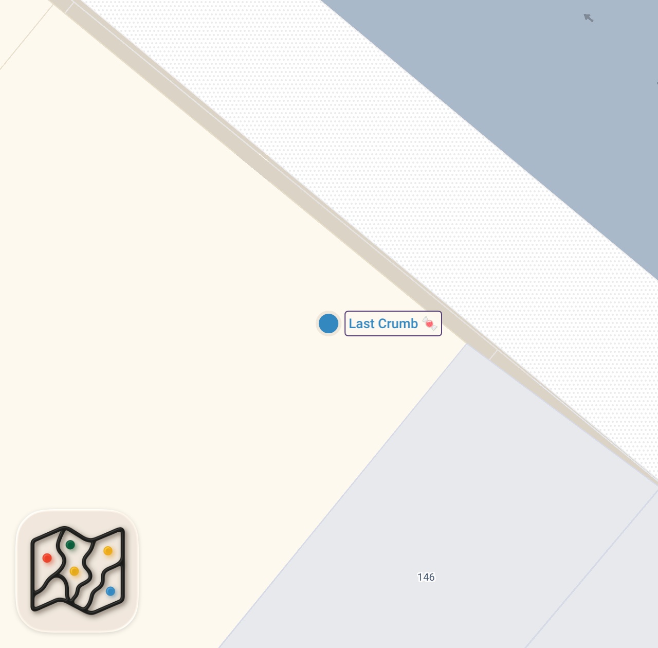 Map of 1 spots from Last Crumb opened a cookie bake shop?!?