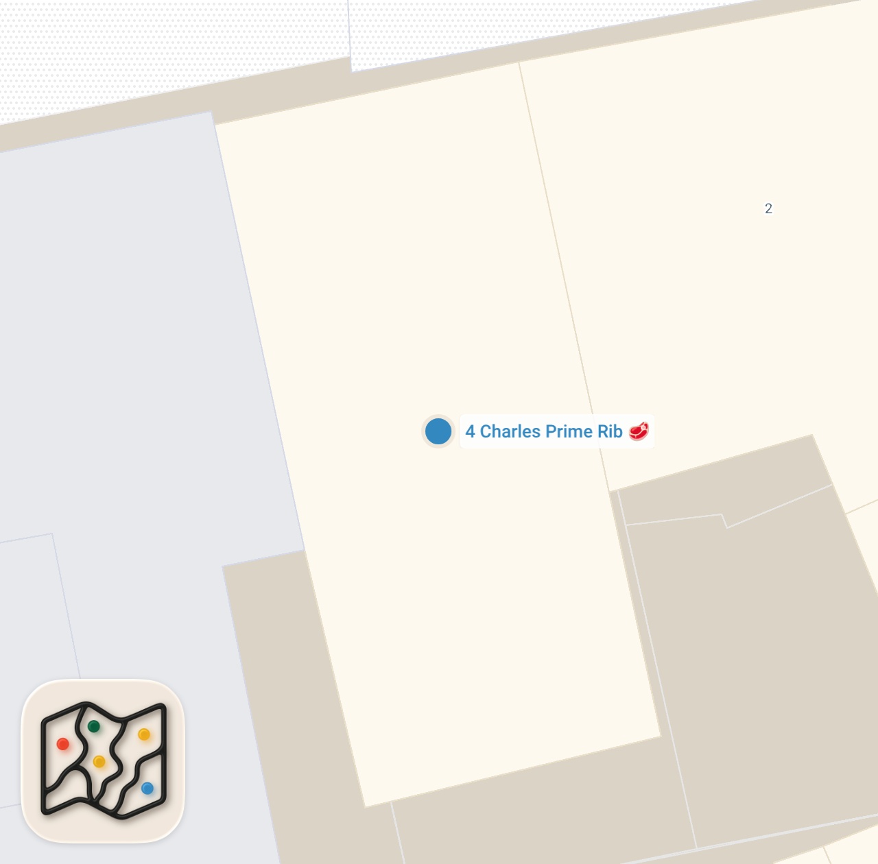Map preview for NYC's TOP 50 Restaurants: No. 1. 4 Charles Prime Rib. #shorts #nycfood #food #nyceats #nycfoodie