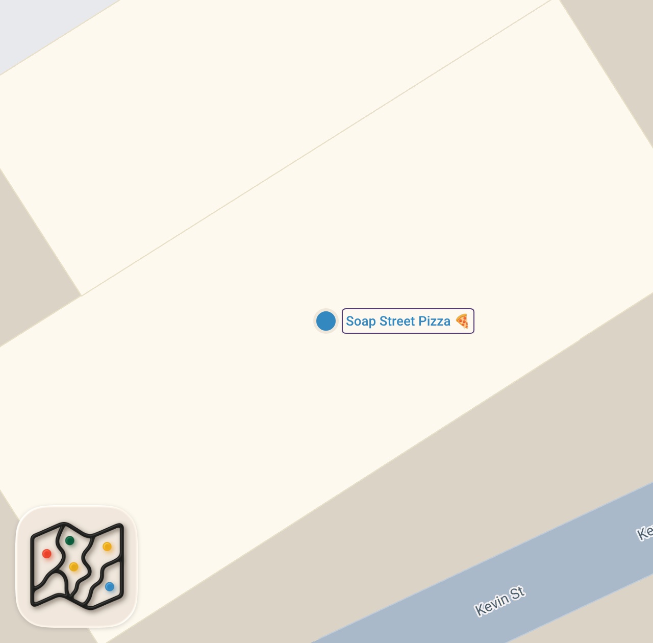 Map of 1 spots from BRAND NEW PIZZA PLACE IN MANCHESTER
