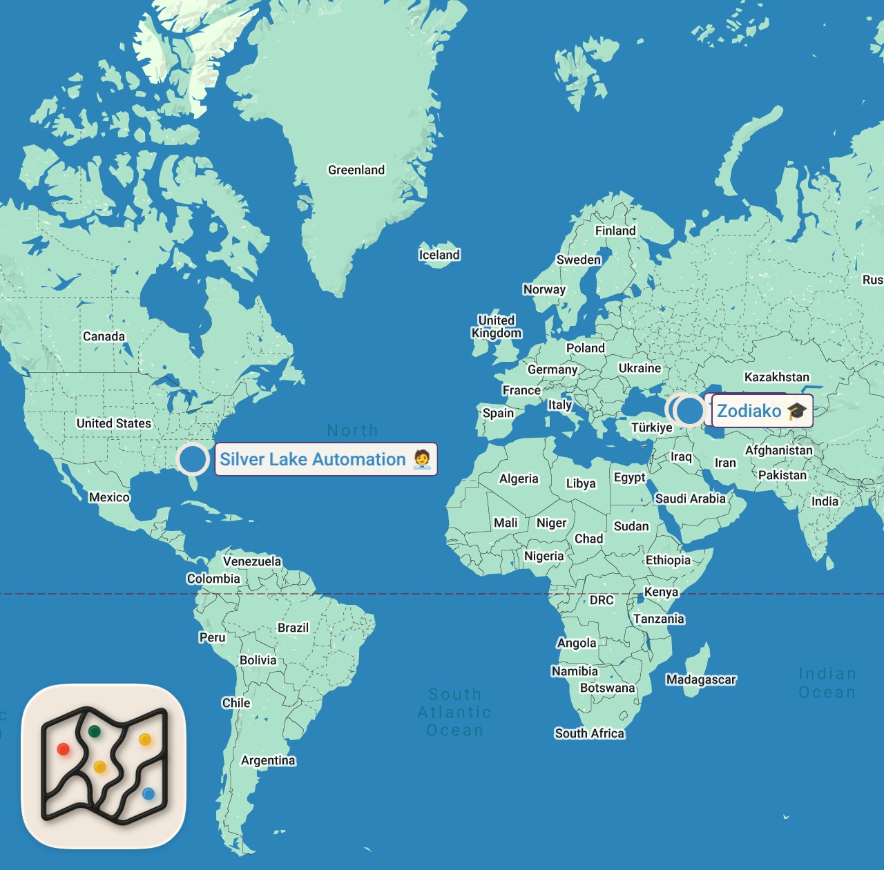 Map of 4 spots from World’s Best Dumplings!! 🥟 How You Eat Them is Totally UNEXPECTED!