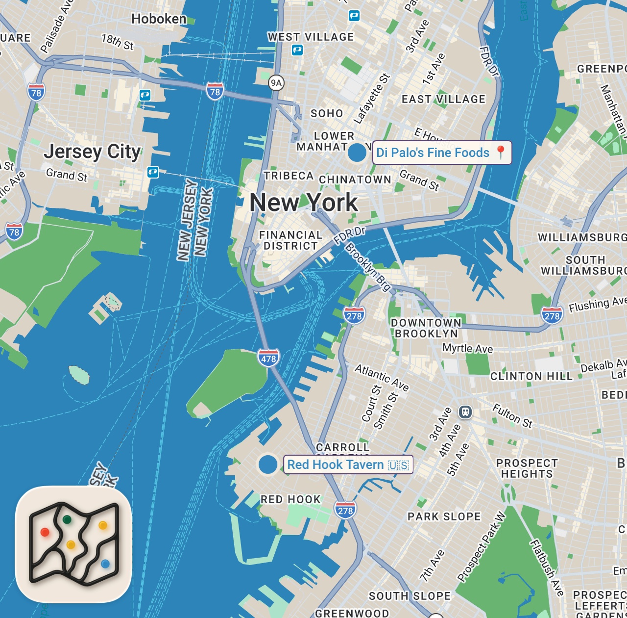 Map preview for 15 RESTAURANTS, 100 DISHES: NEW YORK CITY RESTAURANT SPOTLIGHT | F*CK THAT’S DELICIOUS