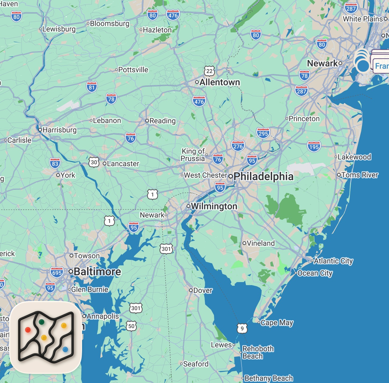 Map preview for A Michelin-Starred Marathon — Mise En Place