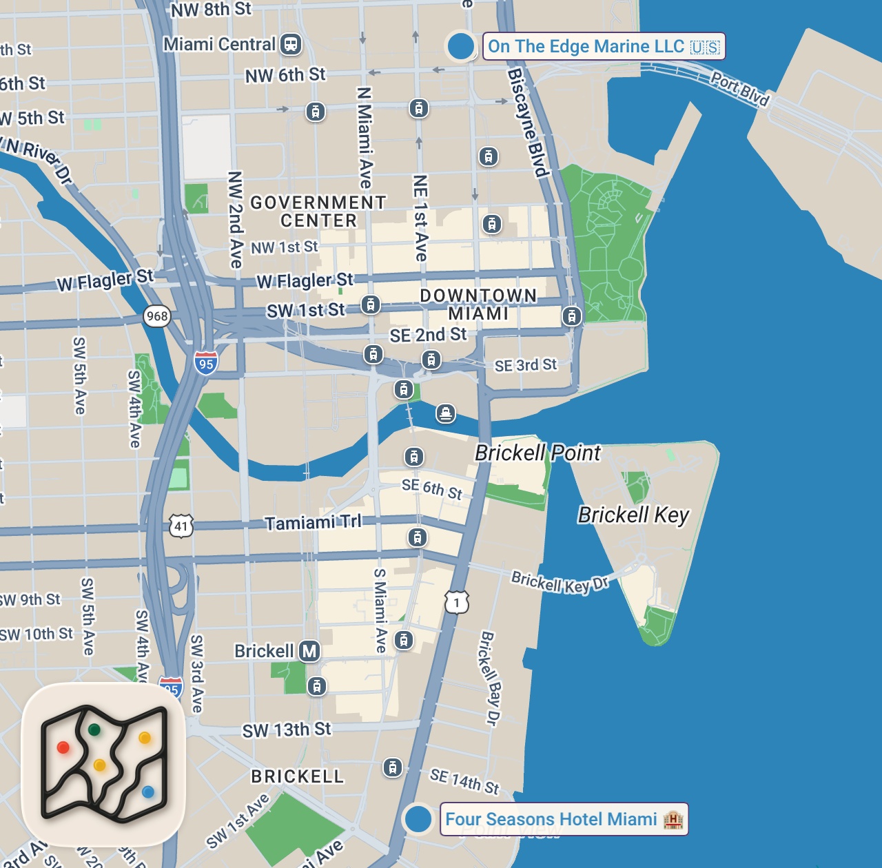 Map preview for INSIDE Miami's GREATEST All You Can Eat TOMAHAWK STEAK & Seafood BRUNCH BUFFET!